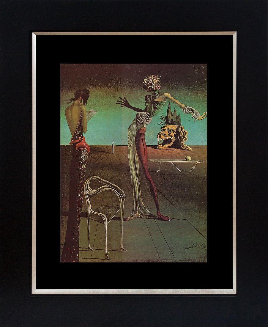 Salvador Dali (Spanish 1904-1989) Lithograph after Dali: Salvador Dali (Spanish 1904-1989) Lithograph. Approx. 24x20 inches. Includes documentation Art Artwork Artist.