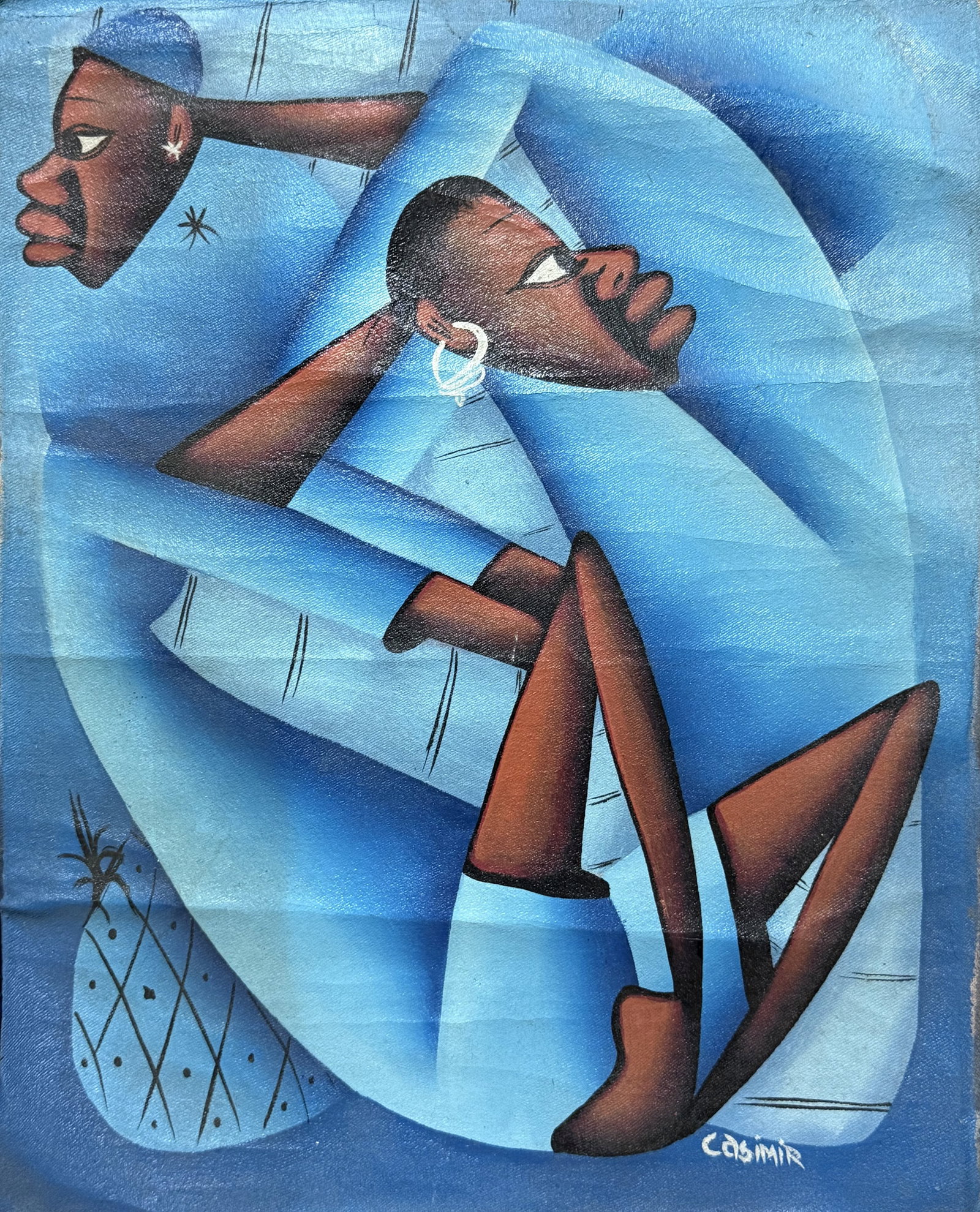 Laurent Casimirr oil painting on canvas: Laurent Casimirr oil painting on canvasMeasures: 31 x 40 cmPrivate Collection Art Artwork Artist.