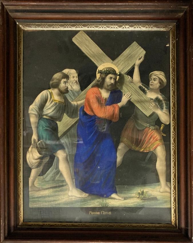 Jesus Christ oil painting on wood 20x26 inch image size: Jesus Christ oil painting on wood 20x26 inch image size Art Artwork Artist.