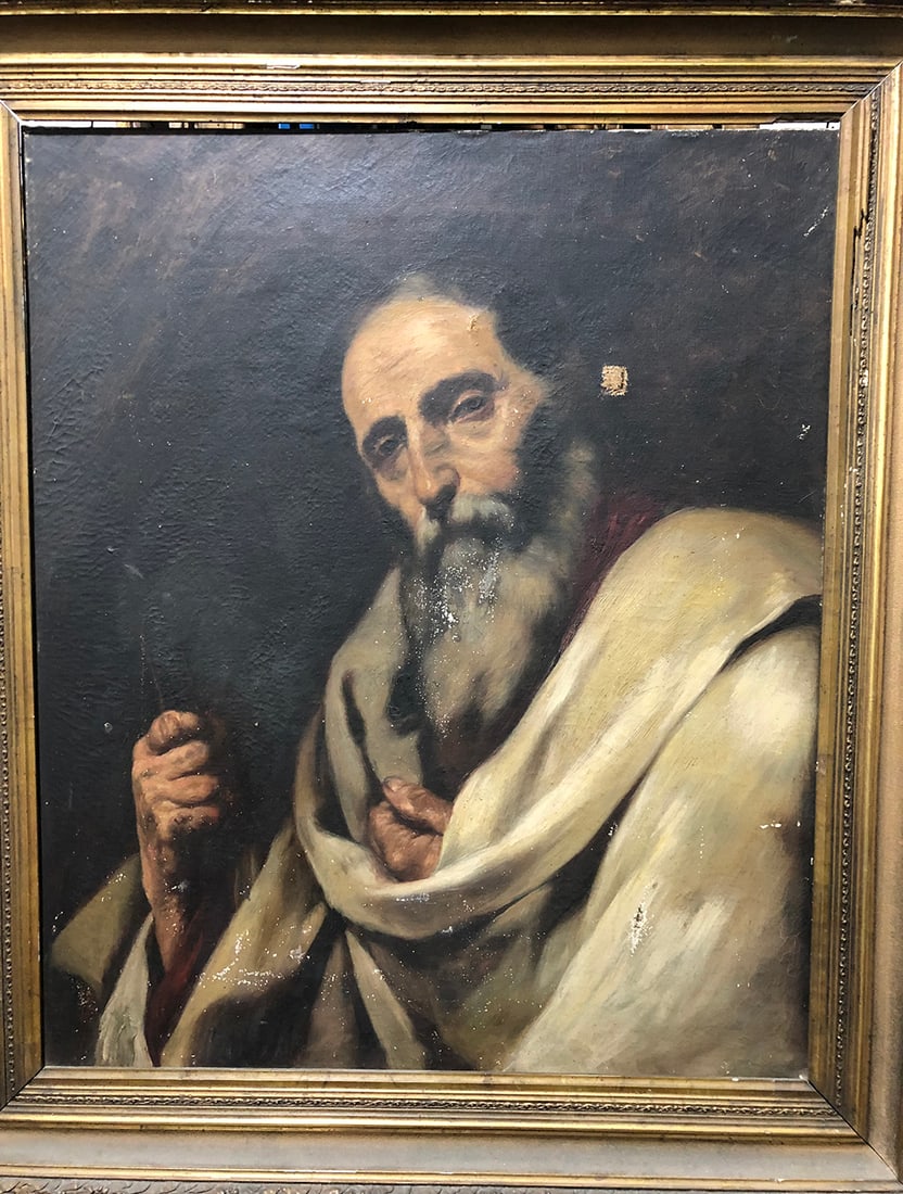 Original oil Anonymous: Original oil painting on canvas on wood Has been restored beautifully Art Artwork Artist.