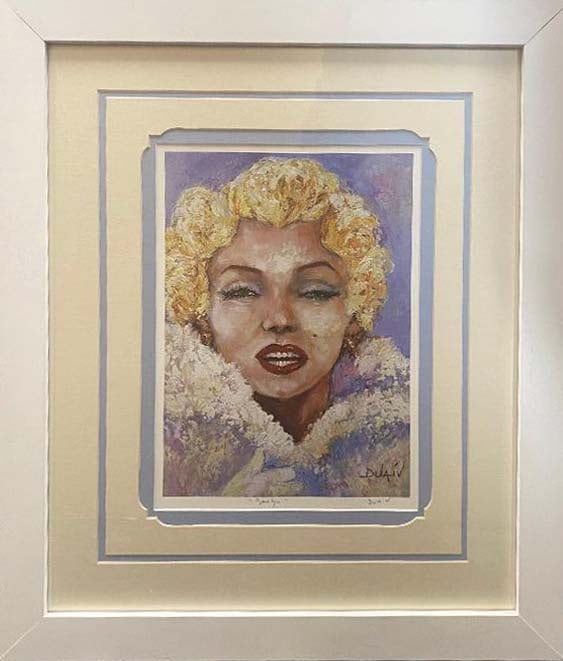 Limited Edition Serigraph by Duaiv: Serigraph Limited Edition by Duaiv Approx 18 x 16 inches. Includes certificate. custom framed Art Artwork Artist.
