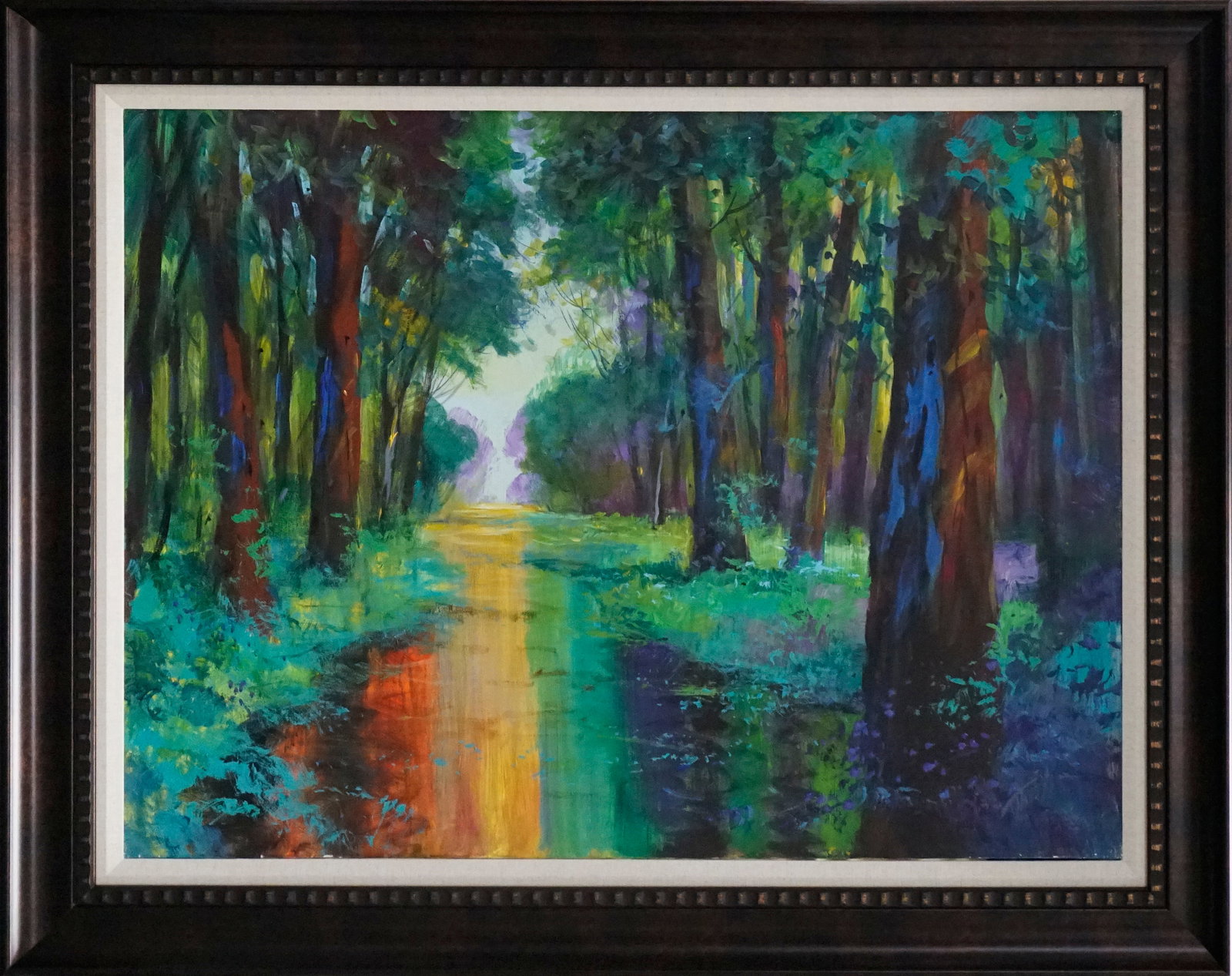 Michael Schofield (American 1947) Original Painting on canvas by Michael Schofield landscape (1 of 1)