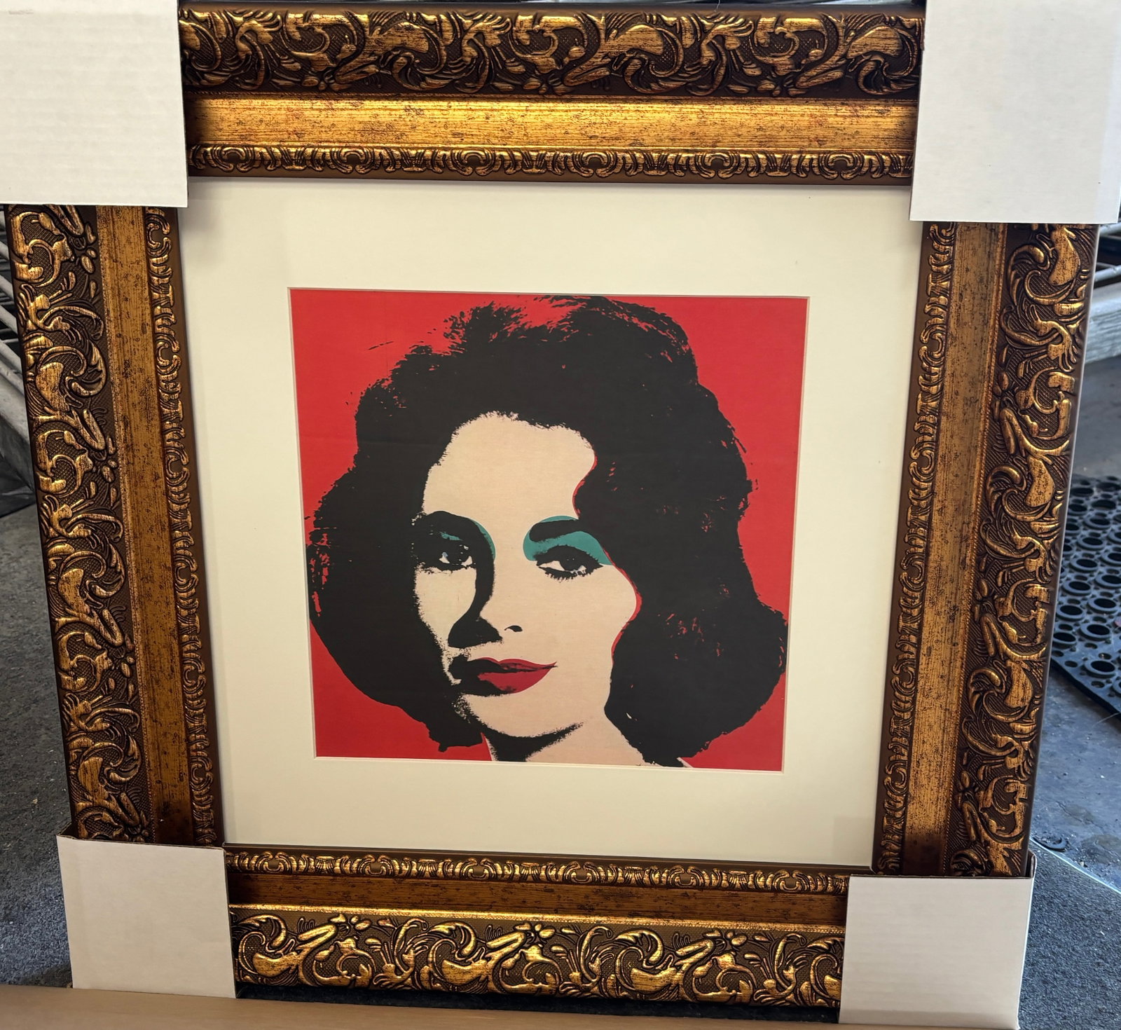 Andy Warhol (American 1928-1987) Elizabeth Taylor color plate lithograph (1 of 1)