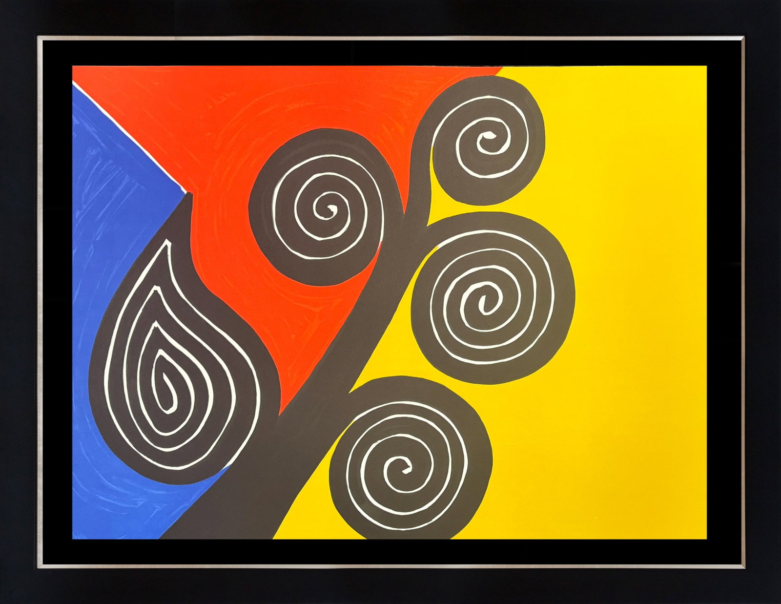 Alexander Calder (American, 1898-1976) Lithograph attributed to Alexander Calder Abstract (1 of 1)