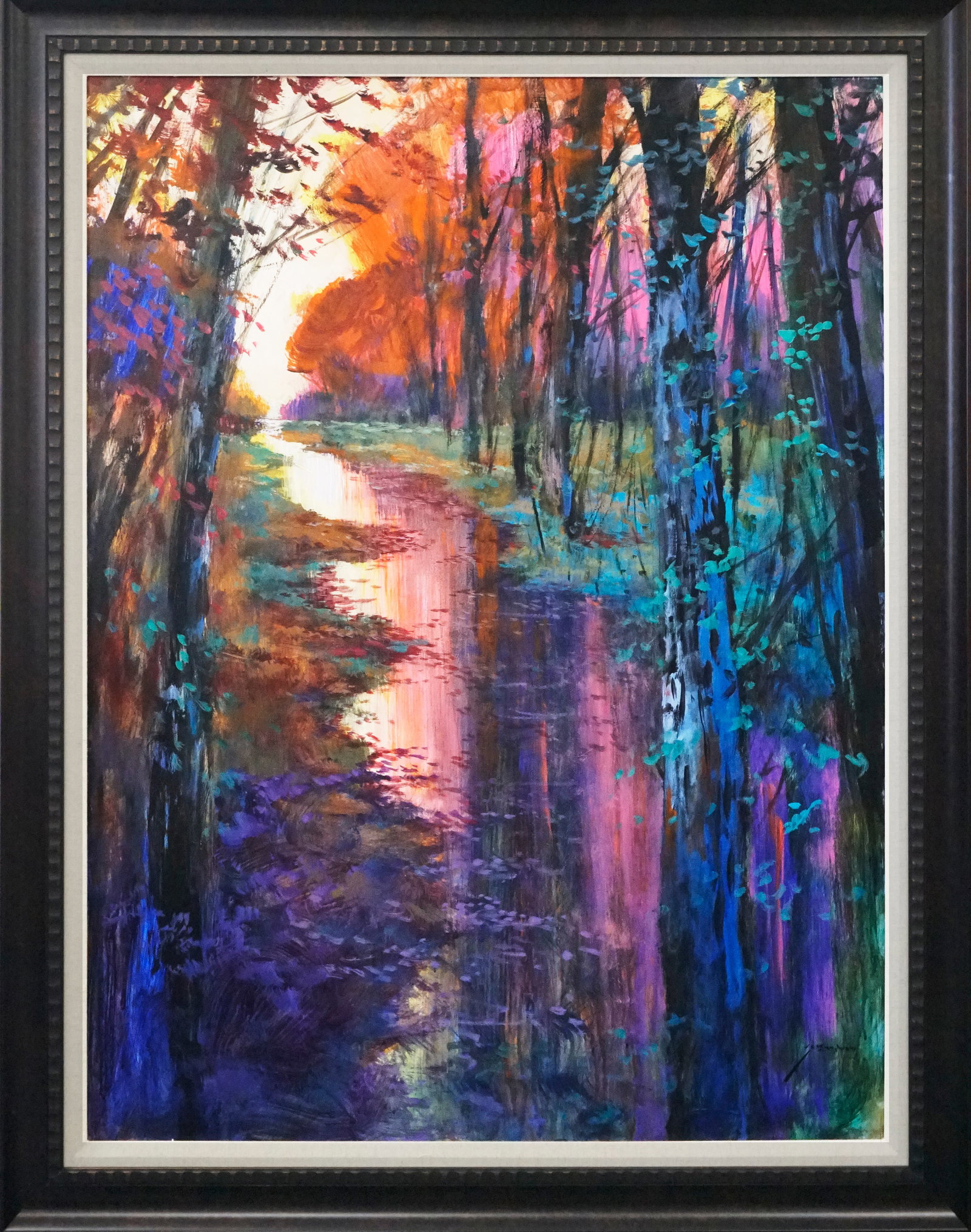 Michael Schofield (American 1947) Original Painting on canvas 36x48 image. landscape: Michael Schofield (American 1947) Original Painting on canvas One of a kind. Hand signed by the artist. Image size 36 x 48 approx. inches. Includes certificate of authenticity. This work was purchased