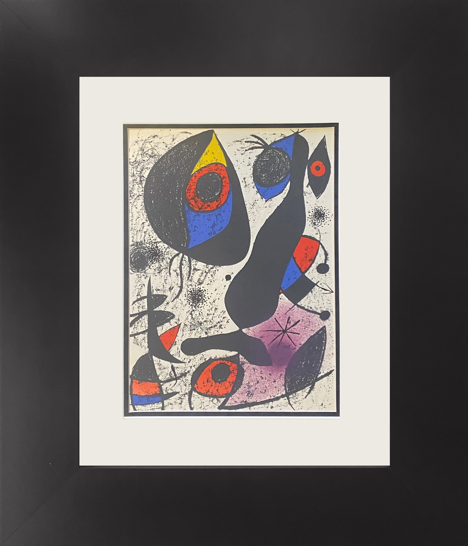 Joan Miro (Spanish 1893-1983) Original Lithograph (1 of 1)