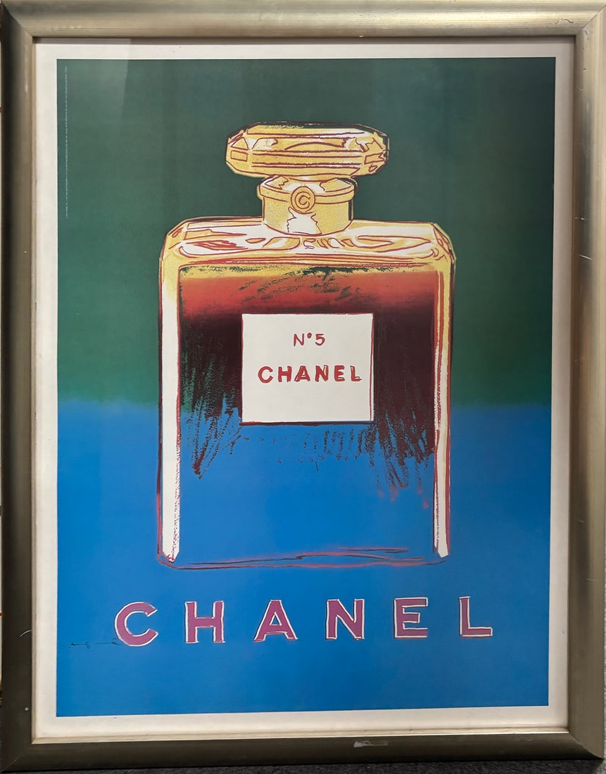 Andy Warhol (American 1928-1987) Lithograph Chanel: Andy Warhol (American 1928-1987) Andy Warhol Lithograph Chanel Lithograph Warhol Foundation Visual Arts 1997 31x24 inches Art Artwork Artist.
