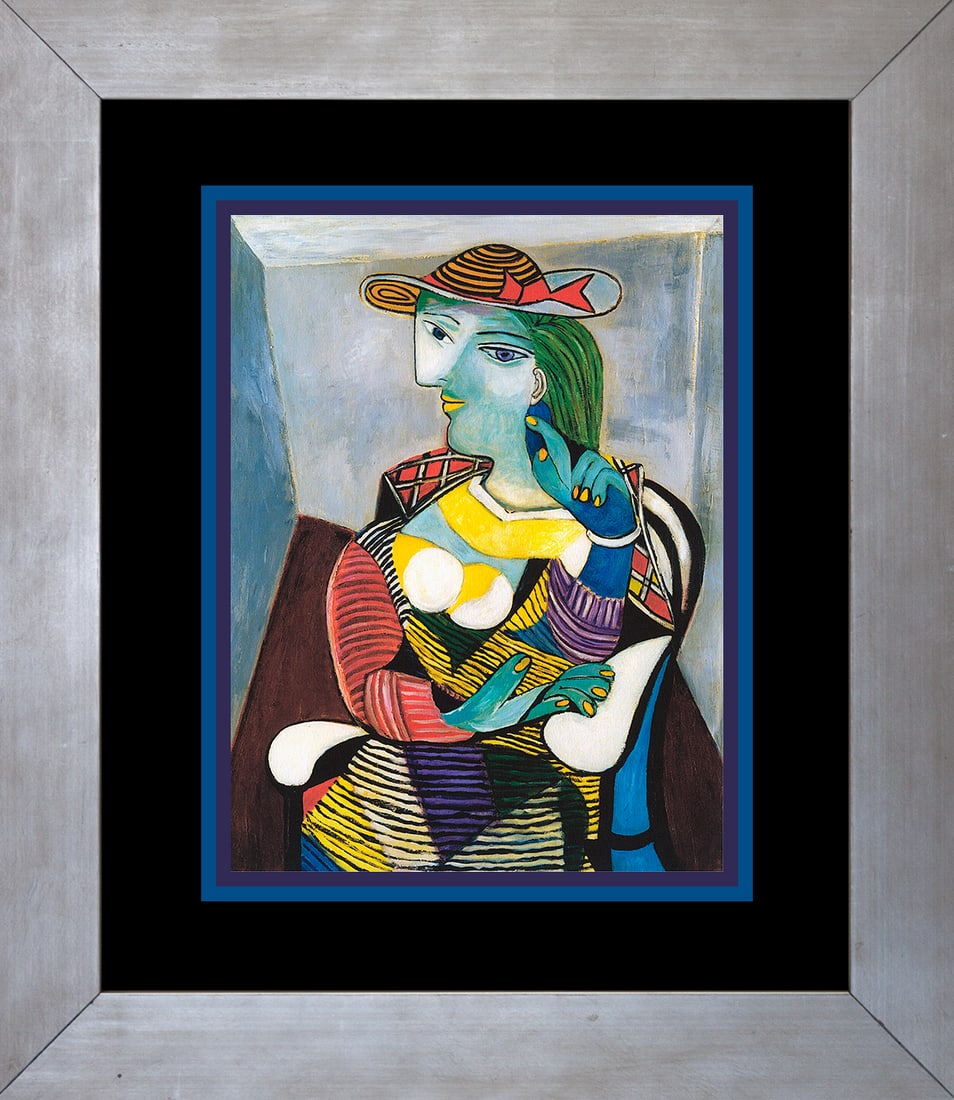 Pablo Picasso (Spanish 1881-1973) Marie Therese Walter Pablo Picasso Collection Domaine Limited: Pablo Picasso (Spanish 1881-1973) Marie Therese Walter Pablo Picasso Collection Domaine Limited EditionPablo Picasso Marie Therese. Walter Lithograph Collection Domaine. The signature is in the plate.