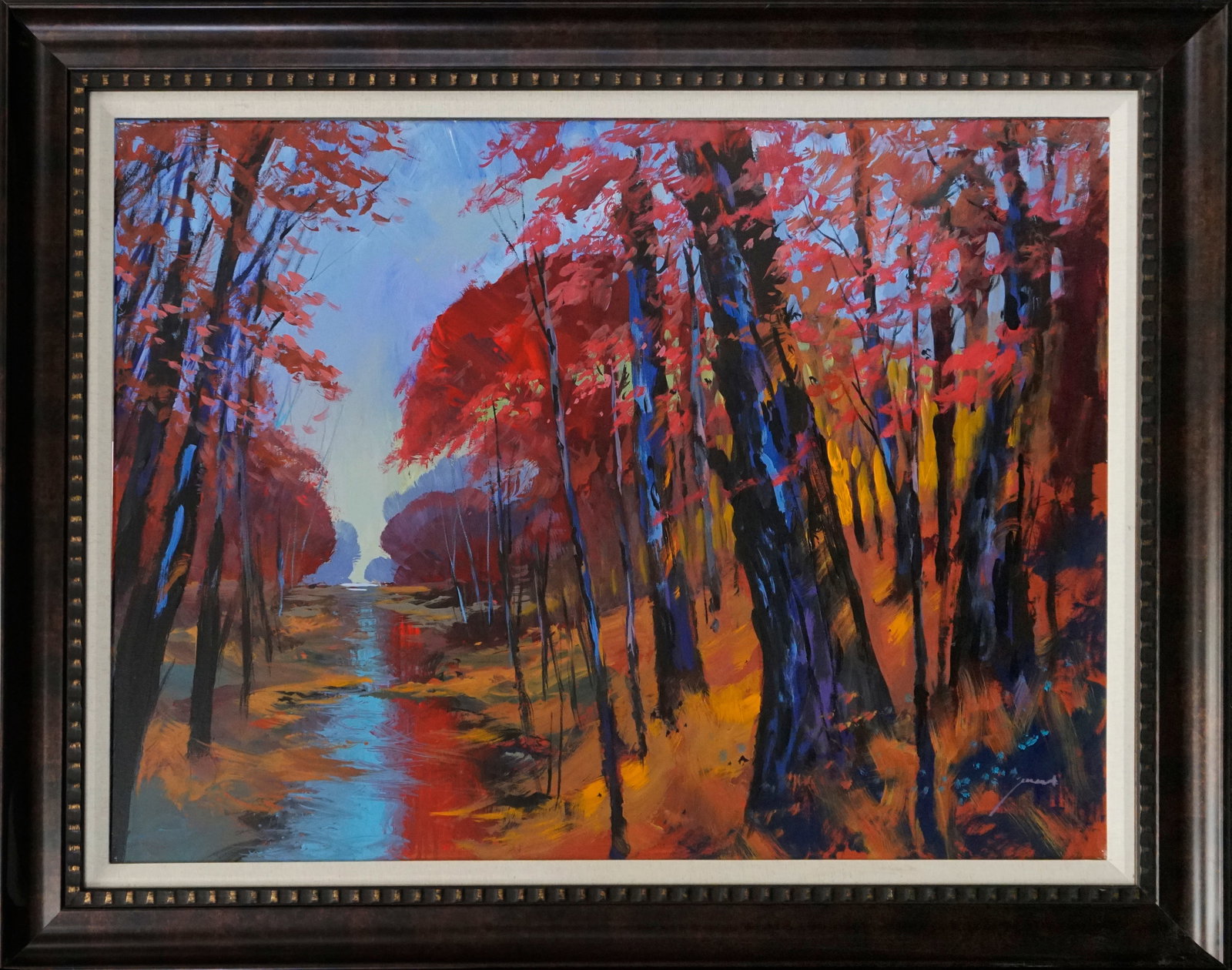 Michael Schofield (American 1947) Original Painting on canvas by Michael Schofield Landscape (1 of 1)