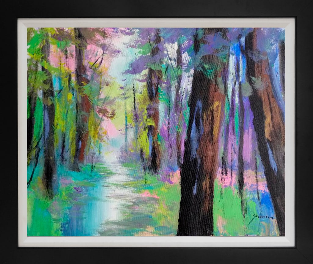 Michael Schofield (American 1947) Original Painting on canvas by Michael Schofield landscape: Michael Schofield (American 1947) Original Painting on canvas 30 x 40 image size. One or a kind original. Hand signed by the artist.Includes certificate of authenticity. This work was purchased direct