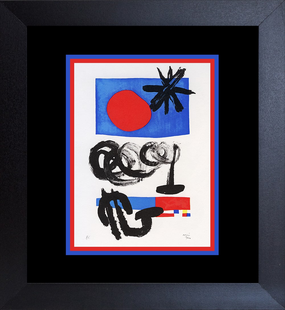Joan Miro (Spanish 1893-1983) Lithograph from 1969 (1 of 1)