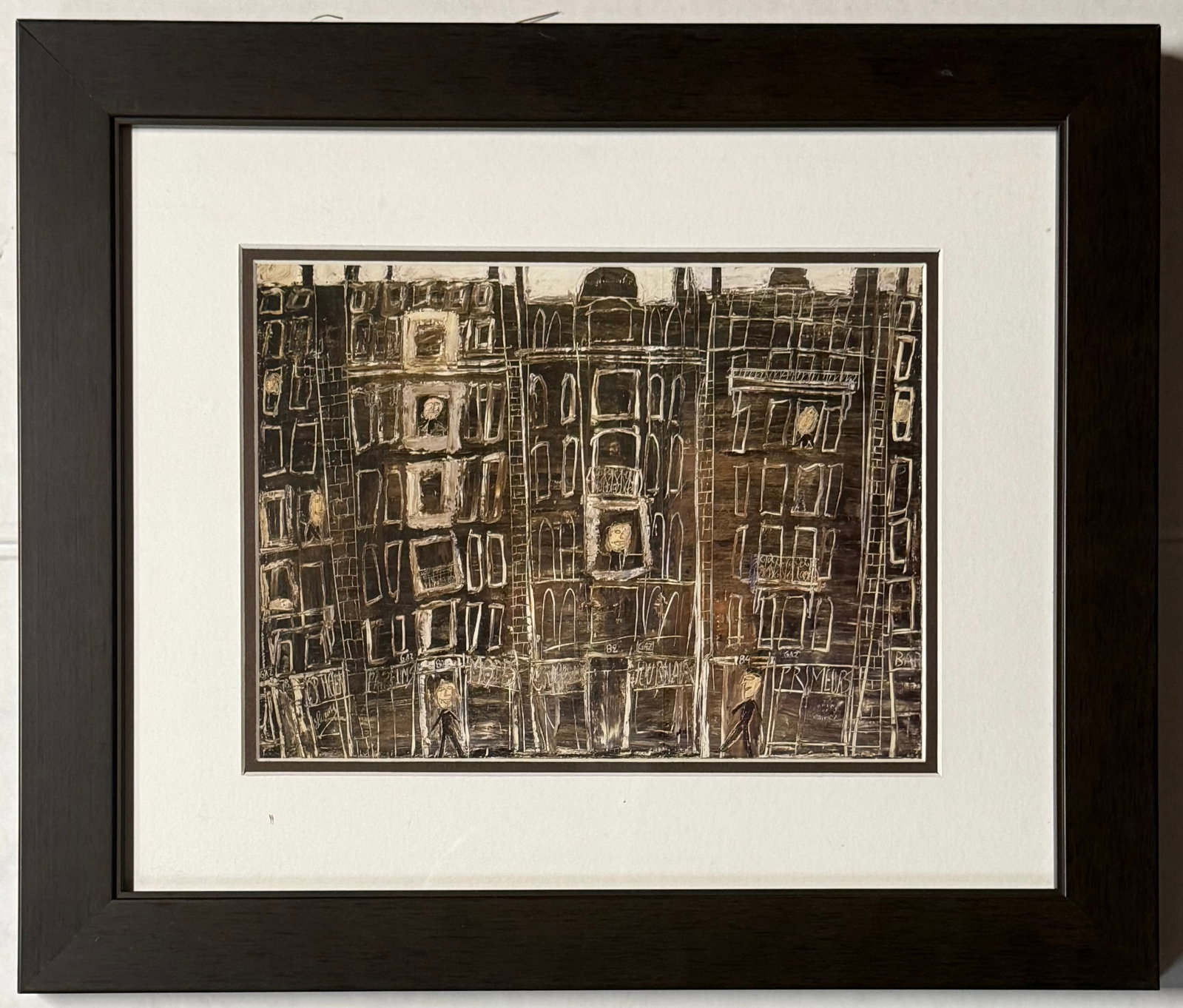 Jean Du Buffet Lithograph from 1970 (1 of 1)