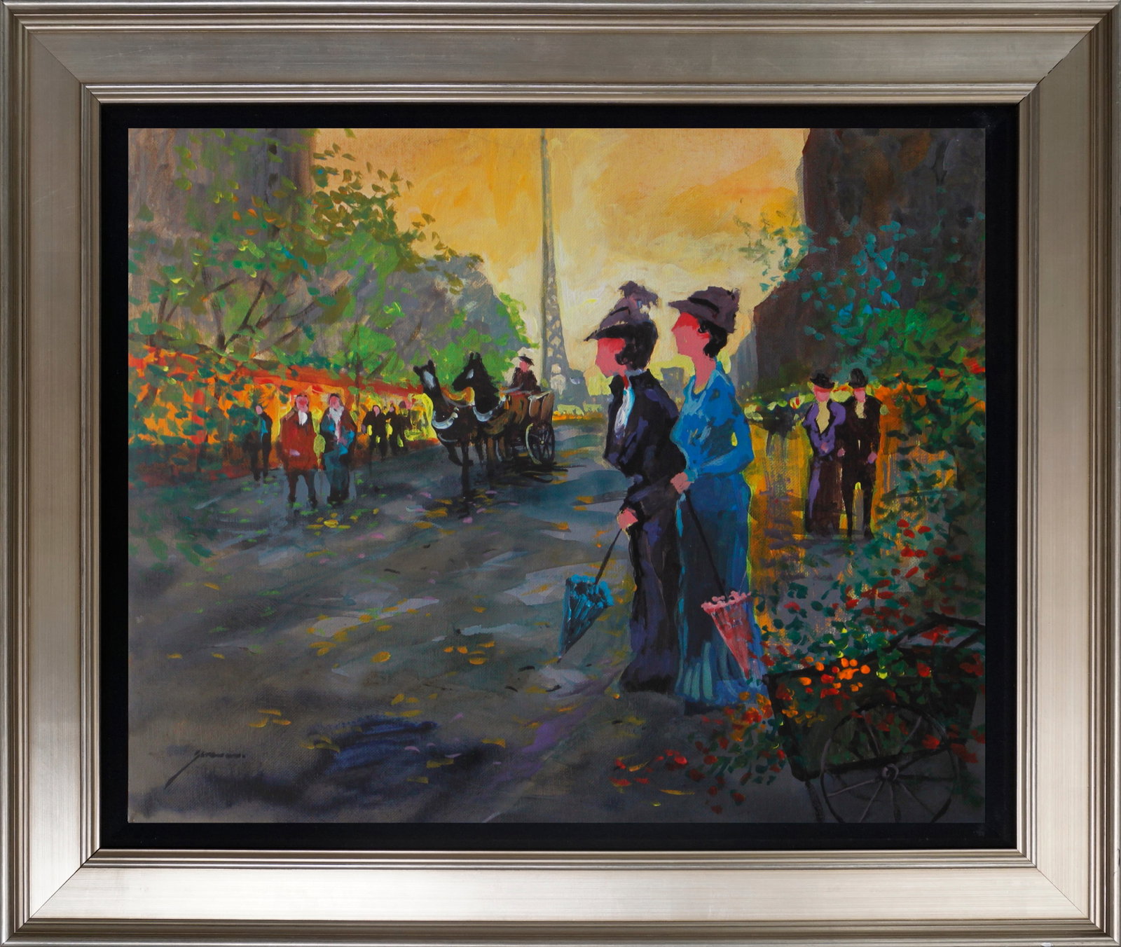 Michael Schofield (American 1947) Original Painting on canvas by Michael Schofield: Michael Schofield (American 1947) Original Painting on canvas by Michael Schofield (American 1947) One of a kind original Hand signed by the artist approx 20 x 16 inches image size Custom framed and i