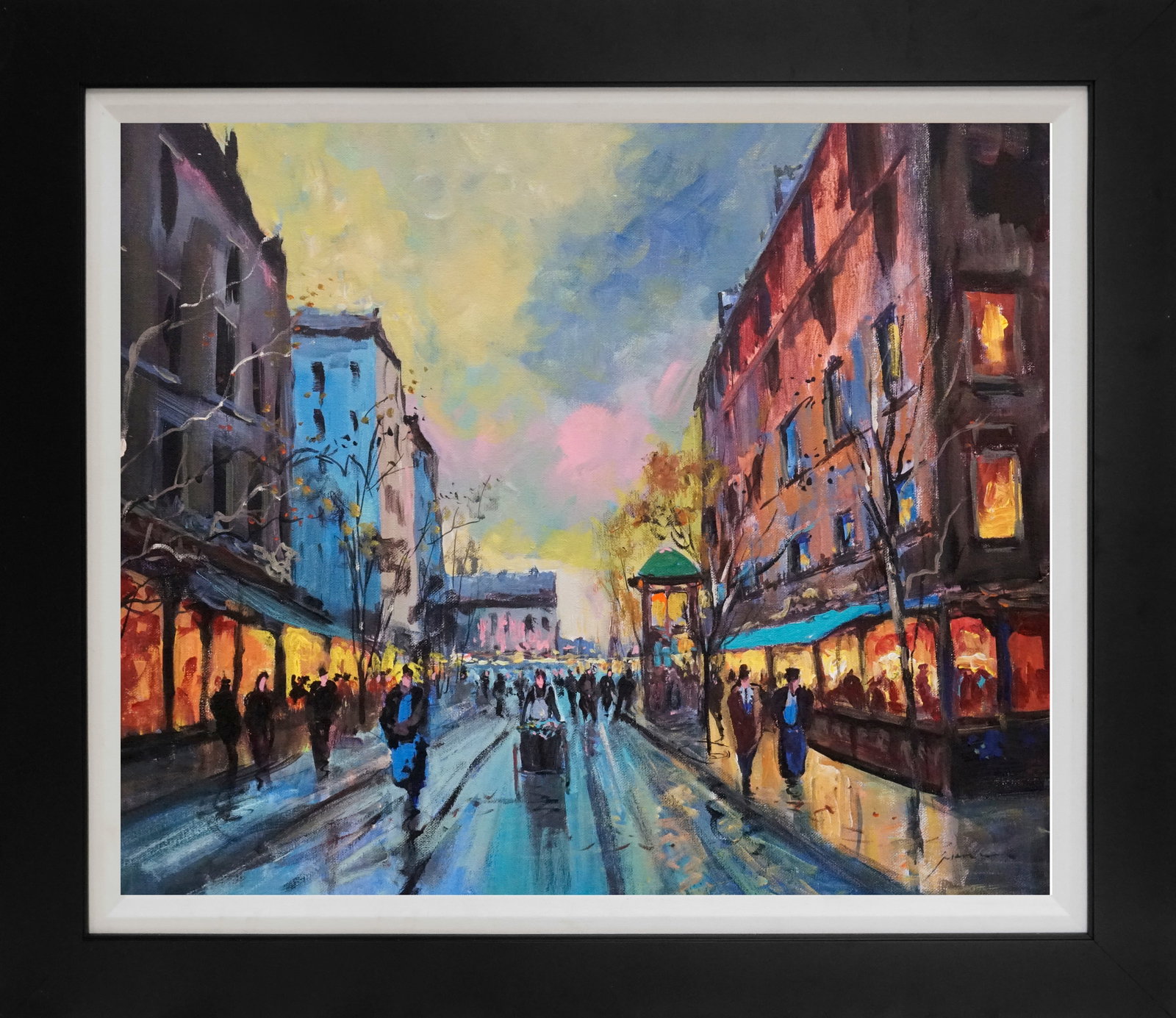 Michael Schofield (American 1947) Original Painting on canvas: Michael Schofield (American 1947) Original Painting on canvas Hand signed by the artist. Approx 18 x 20 image. One of a kind original. Includes certificate. Custom framed. This work was purchased dire