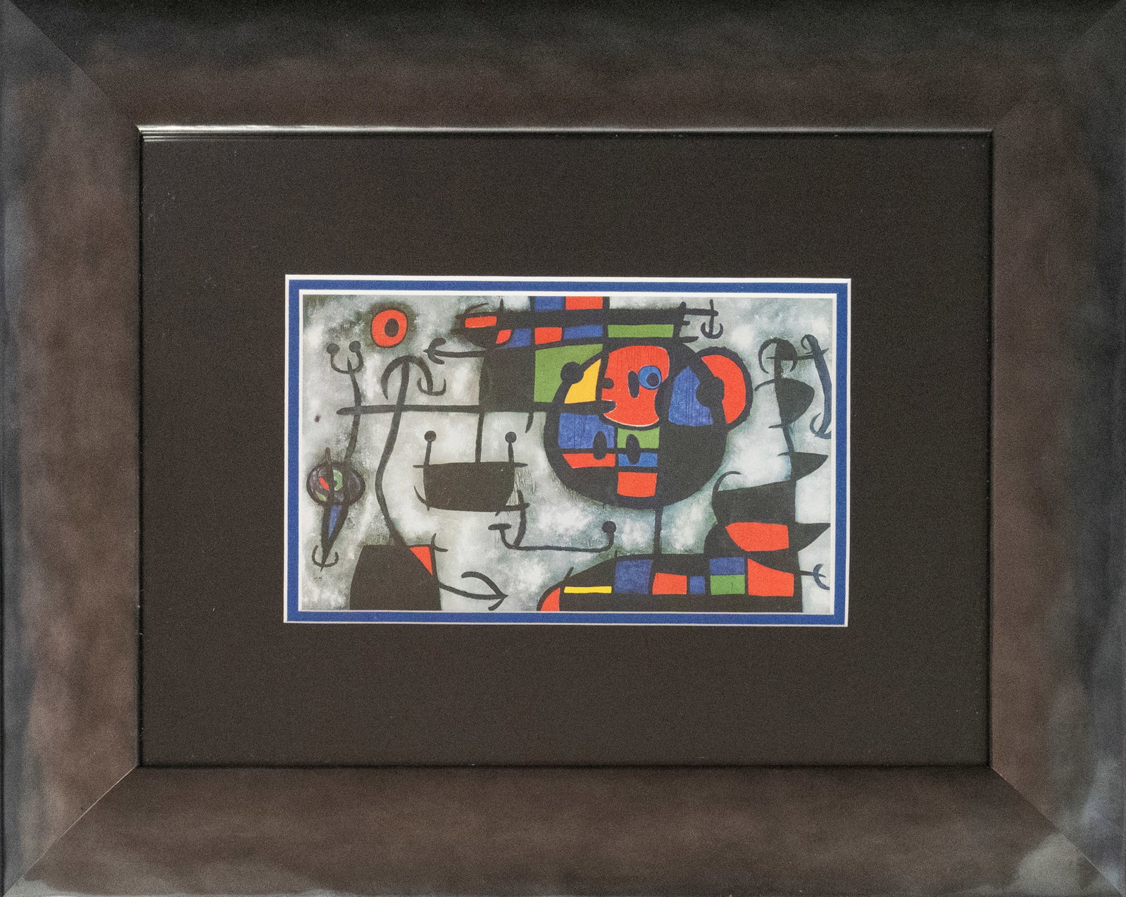 Joan Miro (Spanish 1893-1983) Color Plate Lithograph from 1968 (1 of 1)