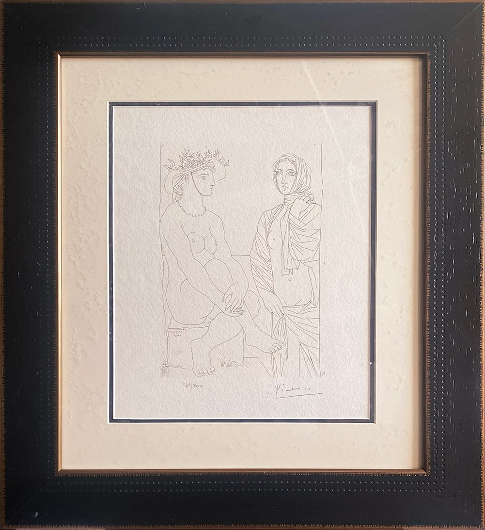 Pablo Picasso (Spanish 1881-1973) Lithogaph Limited Edition with Museum official Stamp 300 edition (1 of 1)