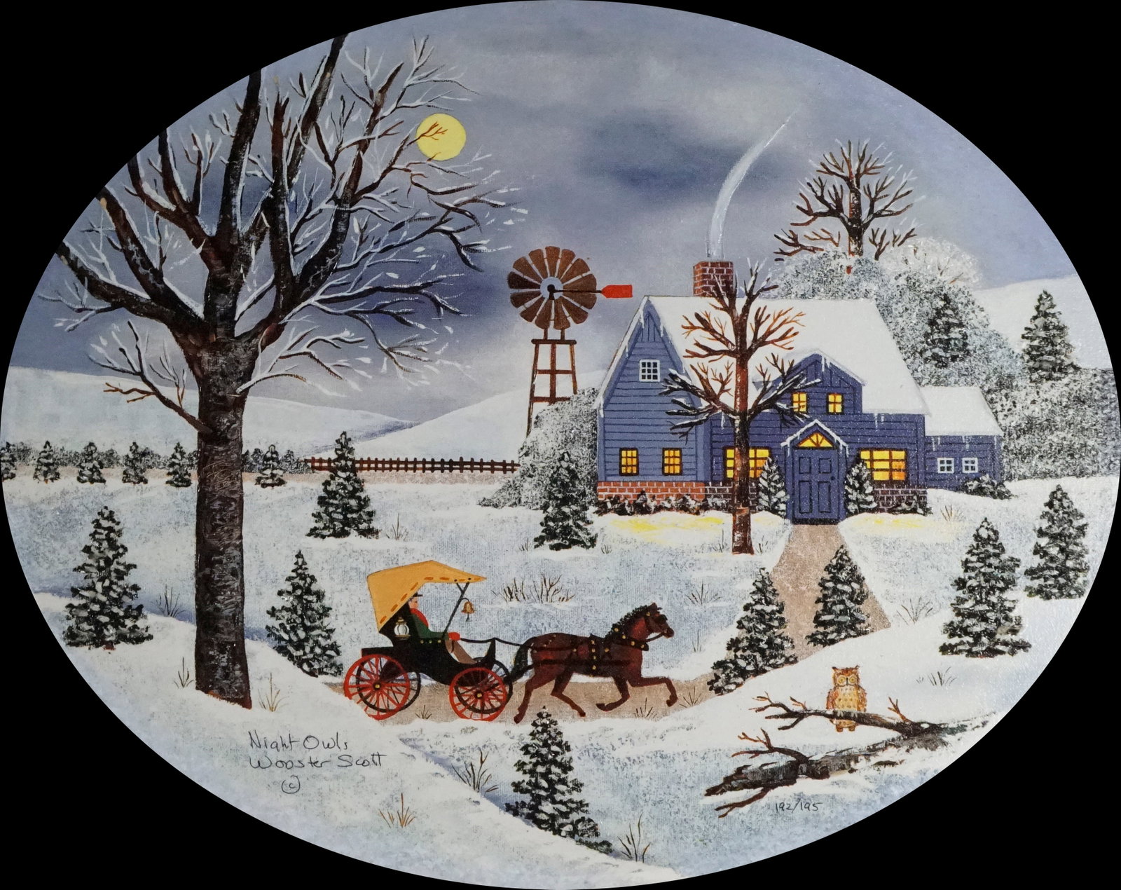 Jane Wooster Scott (American 1920) Limited Edition painting Canvas (1 of 1)