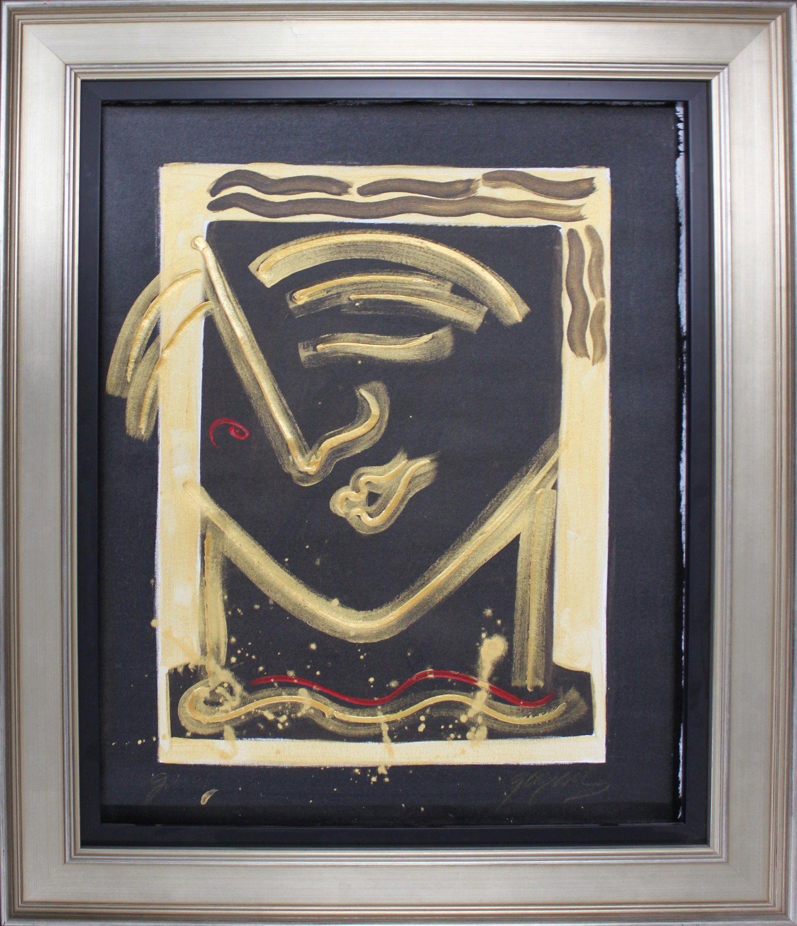 Gaylord Soli (American 1939) Original Painting on canvas: Gaylord Soli (American 1939) - Original oil painting on canvas One of a kind original. Hand signed by the artist. Approx 24 x 30 inches image size Includes certificate of authenticity. Custom framed. 