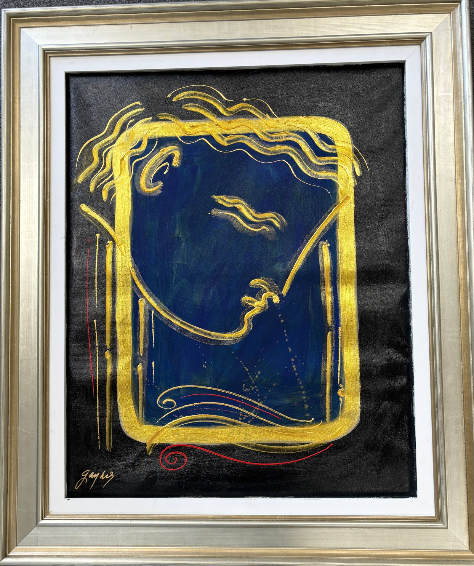 Gaylord Soli (American 1939)Original Painting on canvas by Gaylord Soli: Gaylord Soli (American 1939) Original Painting on canvas by Gaylord Soli Hand signed by the artist One of a kind original 30x24 inches image size. Custom framed and includes certificate. Art Artwork A