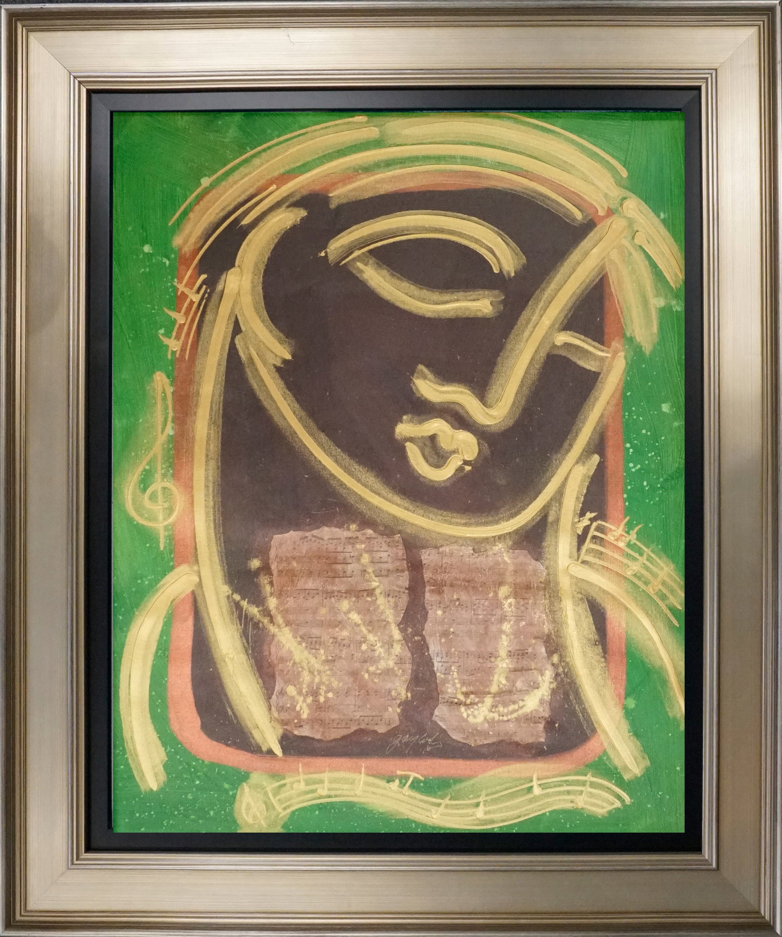 Gaylord Soli (American 1939) Original Painting on canvas by Gaylord Soli: Gaylord Soli (American 1939) Original oil painting on canvas. One of a kind. Hand signed by the artist. Approx 24 x 30 inches image size. Includes Certificate of Authenticity. Custom framed This work 
