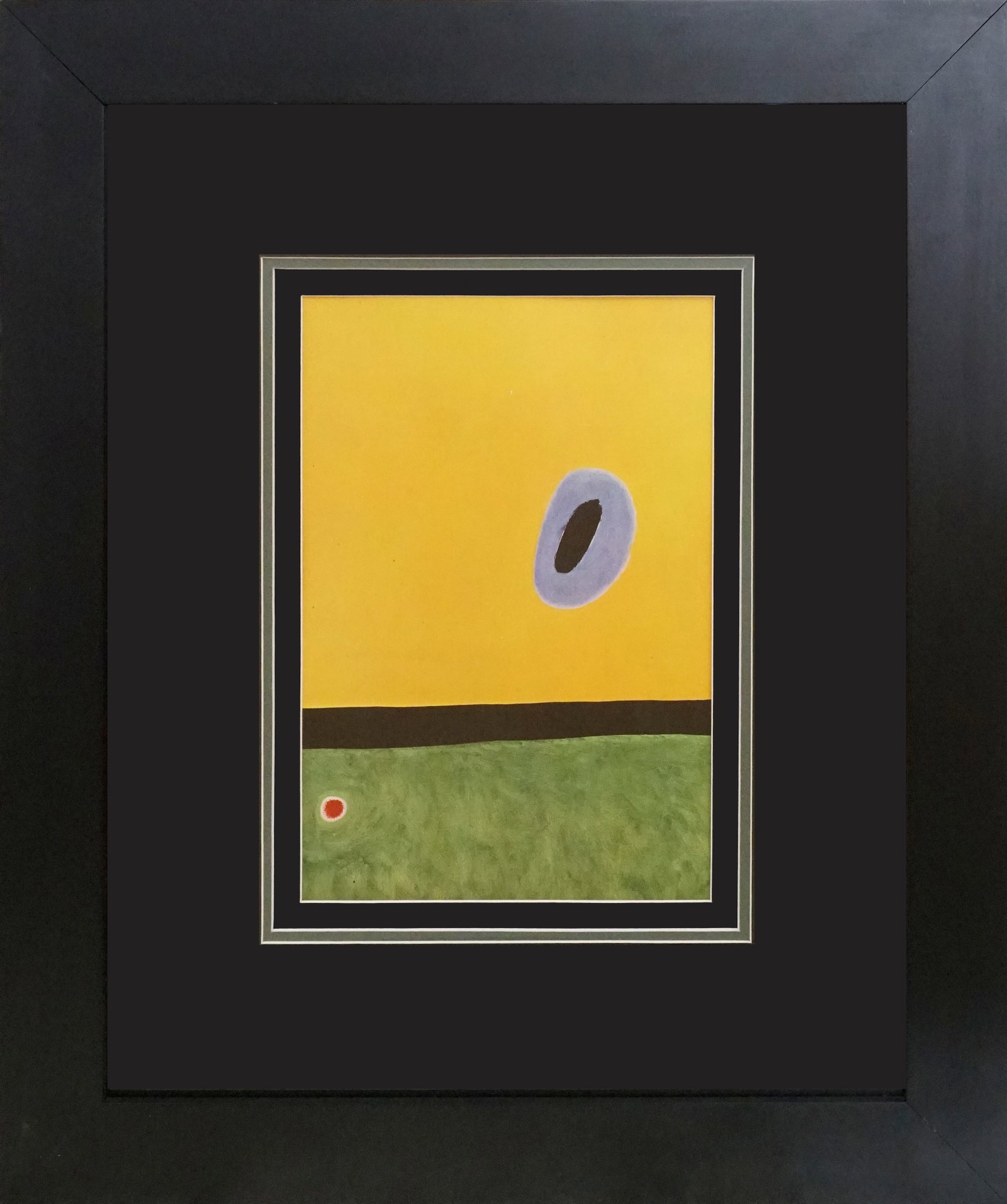 Joan Miro (Spanish 1893-1983) color Plate Lithograph: Joan Miro (Spanish 1893-1983) color Plate Lithograph from 1979. Approx. 24x20 inches. Professionally framed. Includes certificate. Art Artwork Artist.