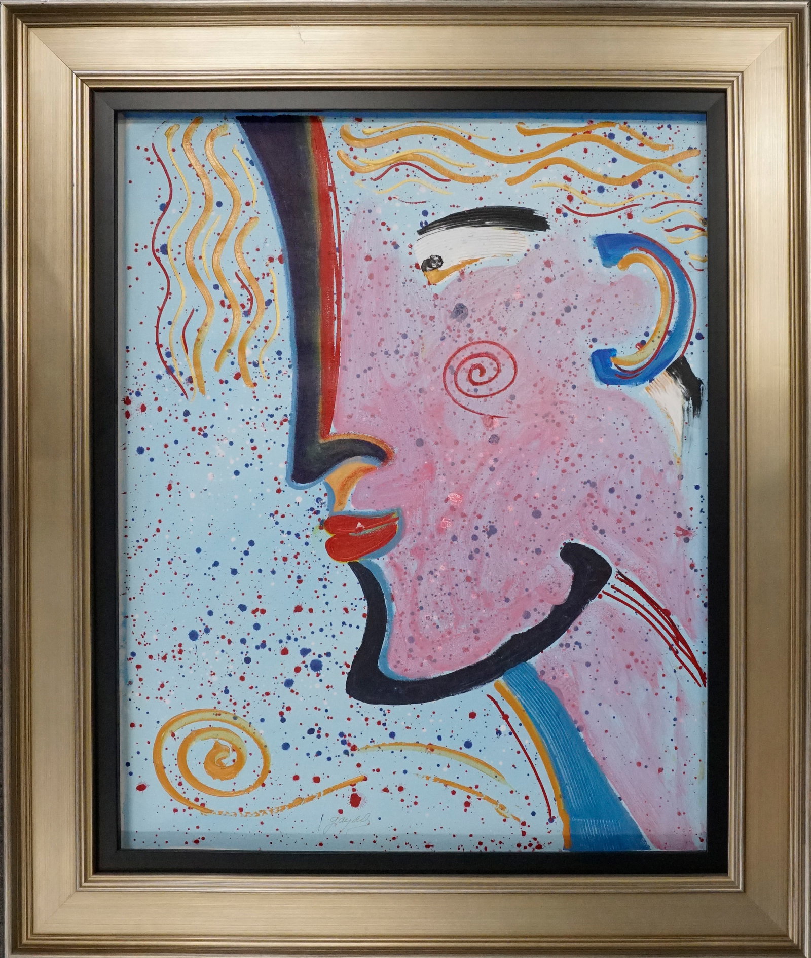 Gaylord Soli (American 1939) Original Painting on canvas by Gaylord Soli: Gaylord Soli (American 1939) Original oil painting on canvas. One of a kind. Hand signed by the artist. Approx 24 x 30 inches image size. Includes Certificate of Authenticity. Custom framed This work 