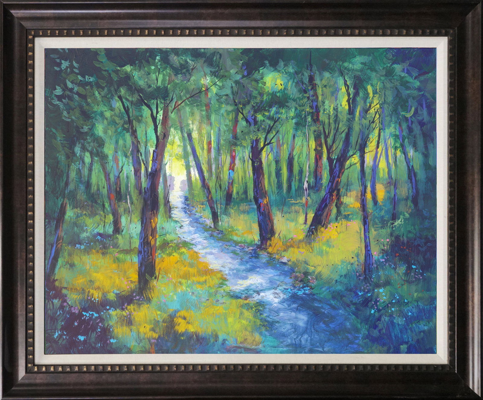 Michael Schofield (American 1947) Original on canvas Landscape painting: Michael Schofield (American 1947) Original oil on on canvas 40x30 inches One of a kind original. Hand signed by the artist. Custom framed and certificate of authenticity Art Artwork Artist.