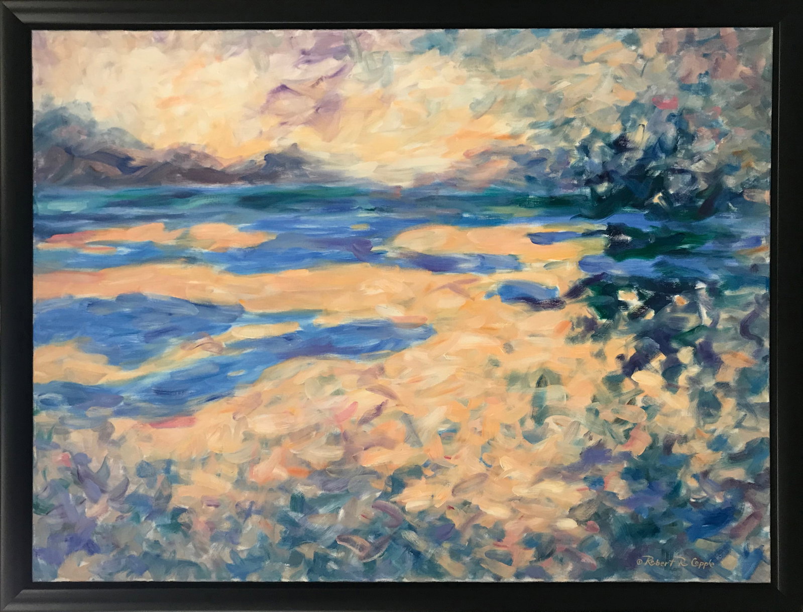 Robert Copple (American 1963) Original Painting on canvas: Robert Copple (American 1963) Original Painting on canvasOriginal Painting on canvas by Robert Copple. Approx image size 30x38 inches. One-of-a-kind original. Hand signed by the artist. Includes certi