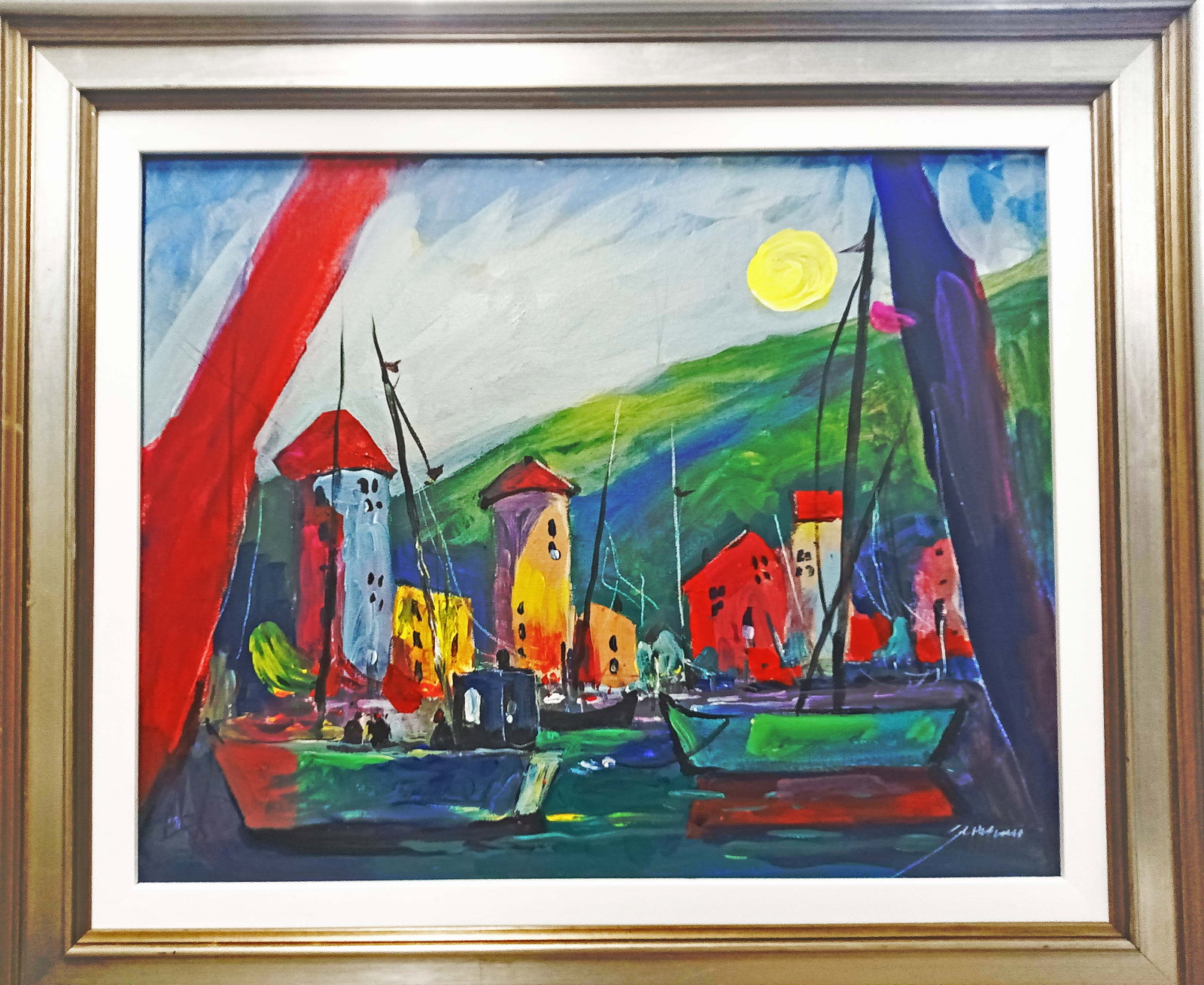 Michael Schofield (American 1947) Original Painting on canvas: Michael Schofield (American 1947) Original oil painting on canvas by Michael Schofield (American 1947) Michael Schofield Original Painting on canvas One of a kind original. Hand signed by Michael Scho