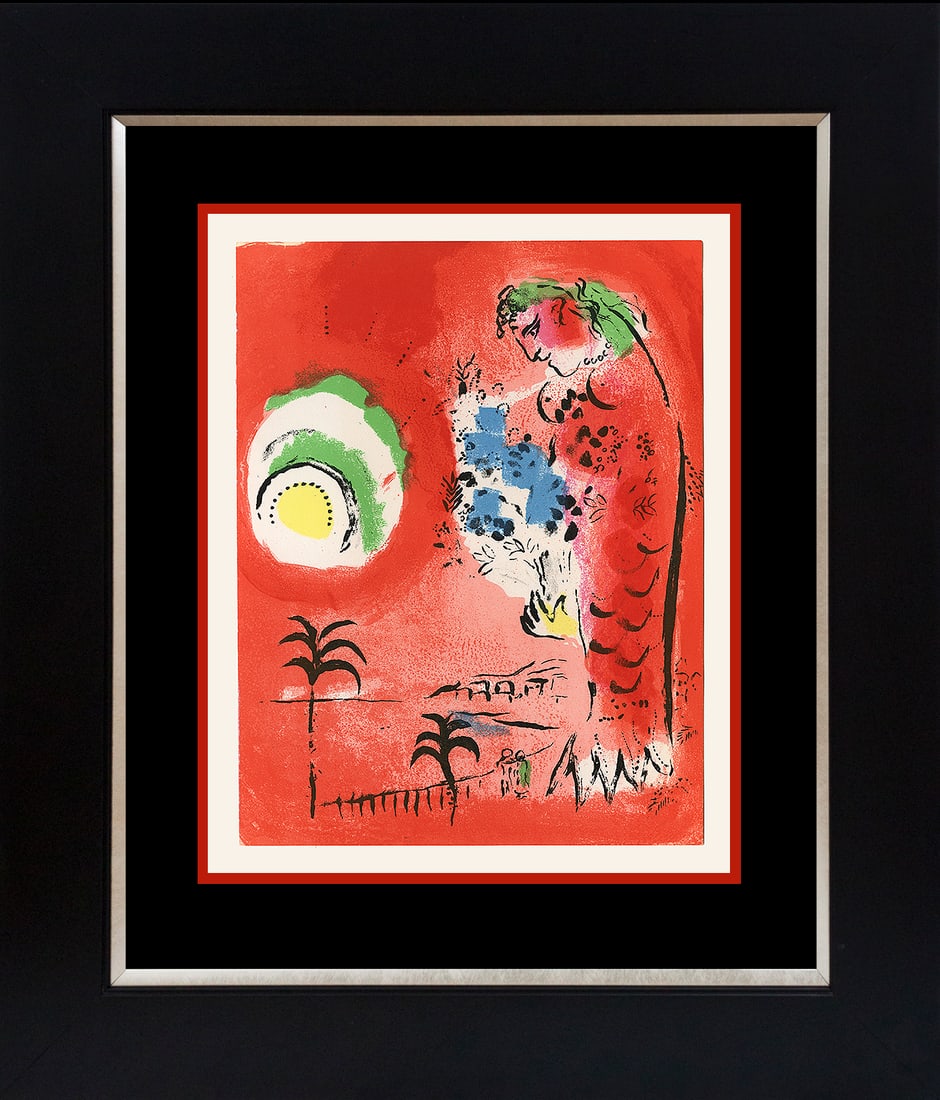 Marc Chagall (Russian-French 1887-1985) Original Lithograph from 1960: Marc Chagall (Russian-French 1887-1985) Original Lithograph from 1960Marc Chagall Original Lithograph from 1960. Art Artwork Artist.