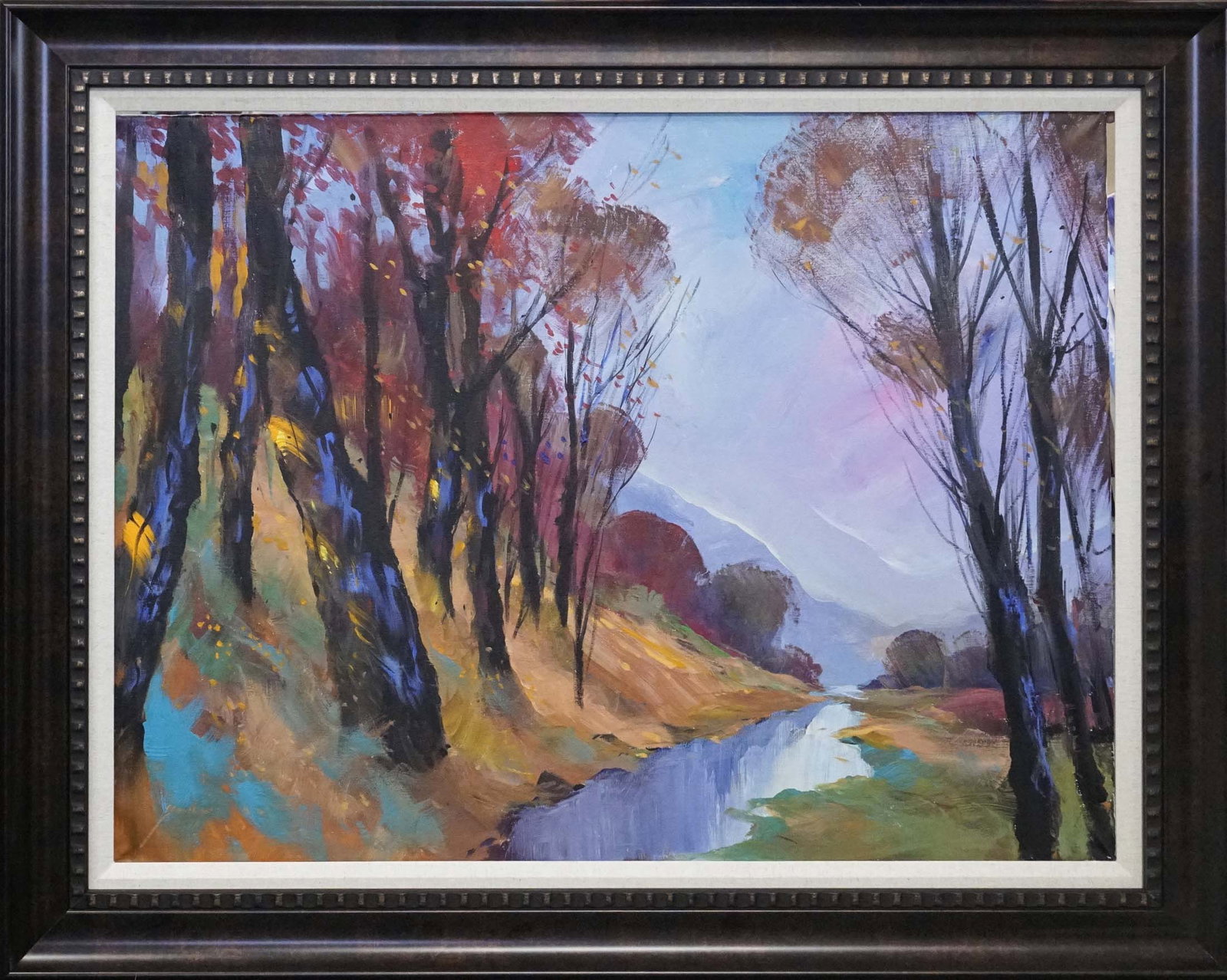 Michael Schofield (American 1947) Original Painting on canvas: Michael Schofield (American 1947) Original Painting on canvas One of a kind. Hand signed by the artist. Approx 30x40 inches. Custom framed. Includes Certificate of Authenticity. This work was purchase