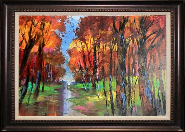 Michael Schofield (American 1947) Original by Michael Schofield on canvas: by Michael Schofield (American 1947) Original Painting on canvas. Hand signed by the artist. Approx 30 x40 inches. One of a kind original. Includes certificate Custom framed. This work was purchased d