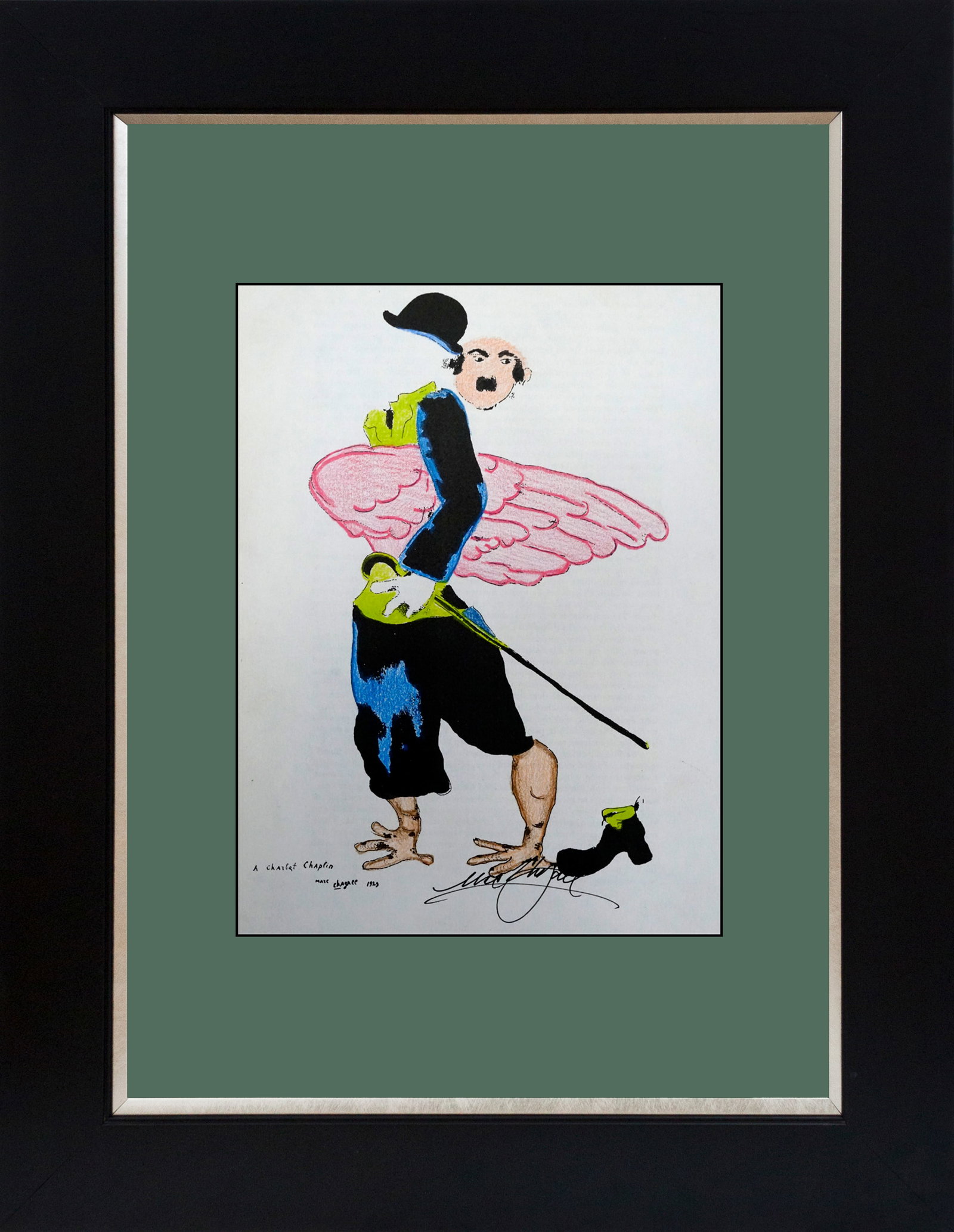 Marc Chagall (Russian-French 1887-1985 Marc Chagall Lithograph after Chagall from 1968 (1 of 1)