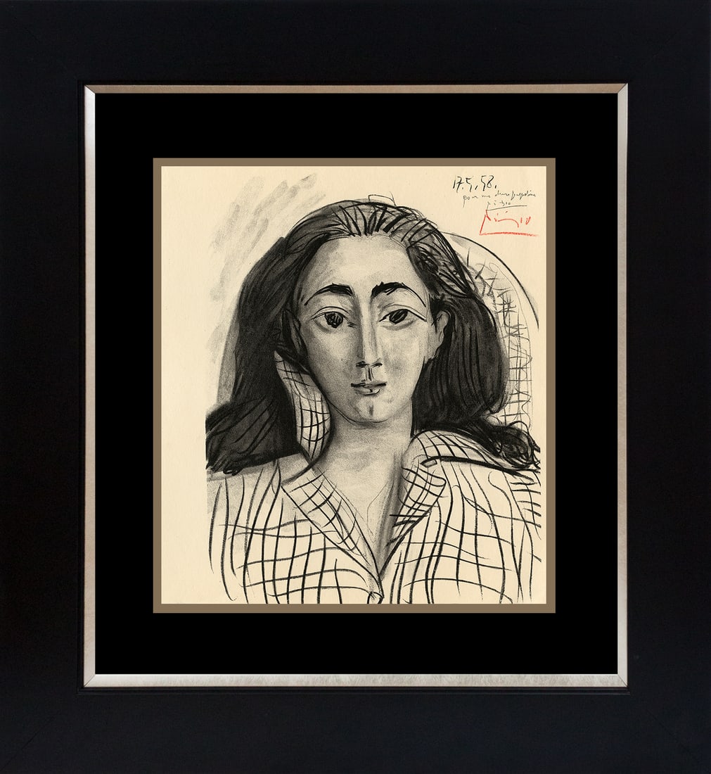 Pablo Picasso (Spanish 1881-1973) Original Lithograph (1 of 1)