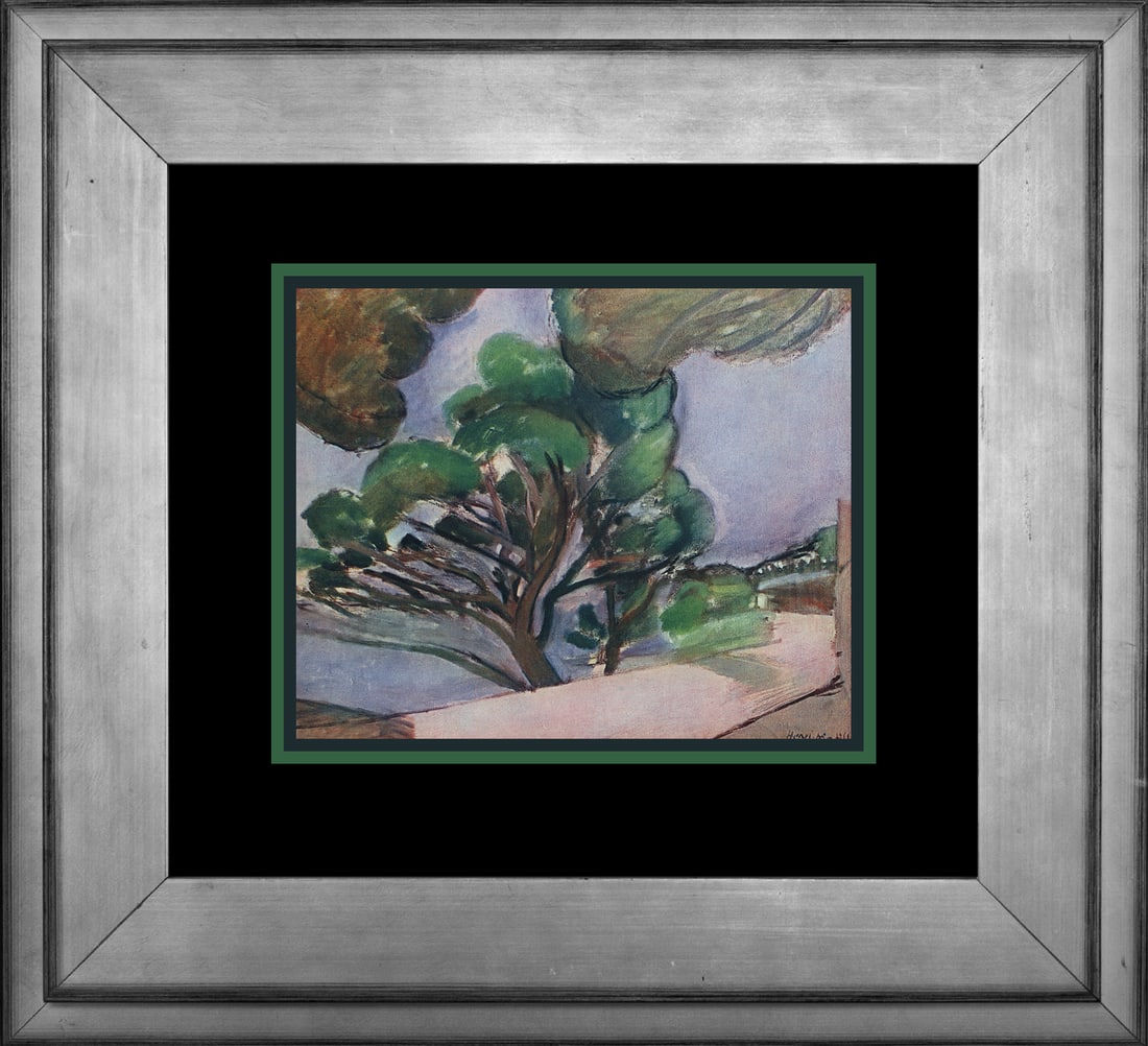 Henri Matisse (French 1869-1954) Lithograph after Matisse from 1948: Henri Matisse (French 1869-1954) Lithograph from 1948. The signature is in the plate. Approx 24x20 inches. Professionally framed. Includes certificate. Art Artwork Artist.