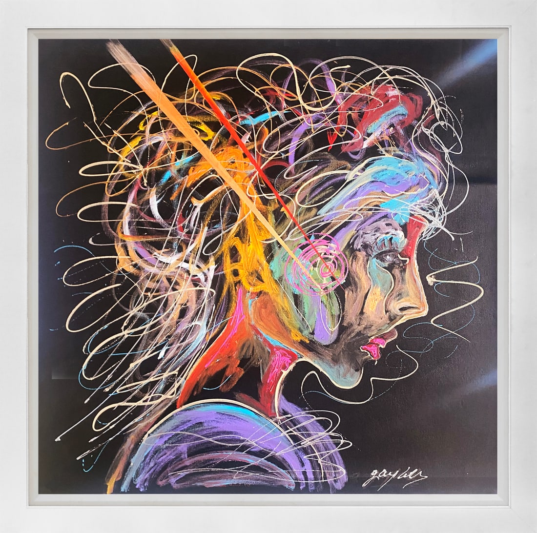 Gaylord Soli (American 1939) Mixed Media Original Painting on canvas: Gaylord Soli (American 1939) Mixed Media Original Painting on canvasGaylord Soli Original Mixed Media Painting on canvas. Hand signed by the artist. Approx 40x 30 inches approx image size Includes cer