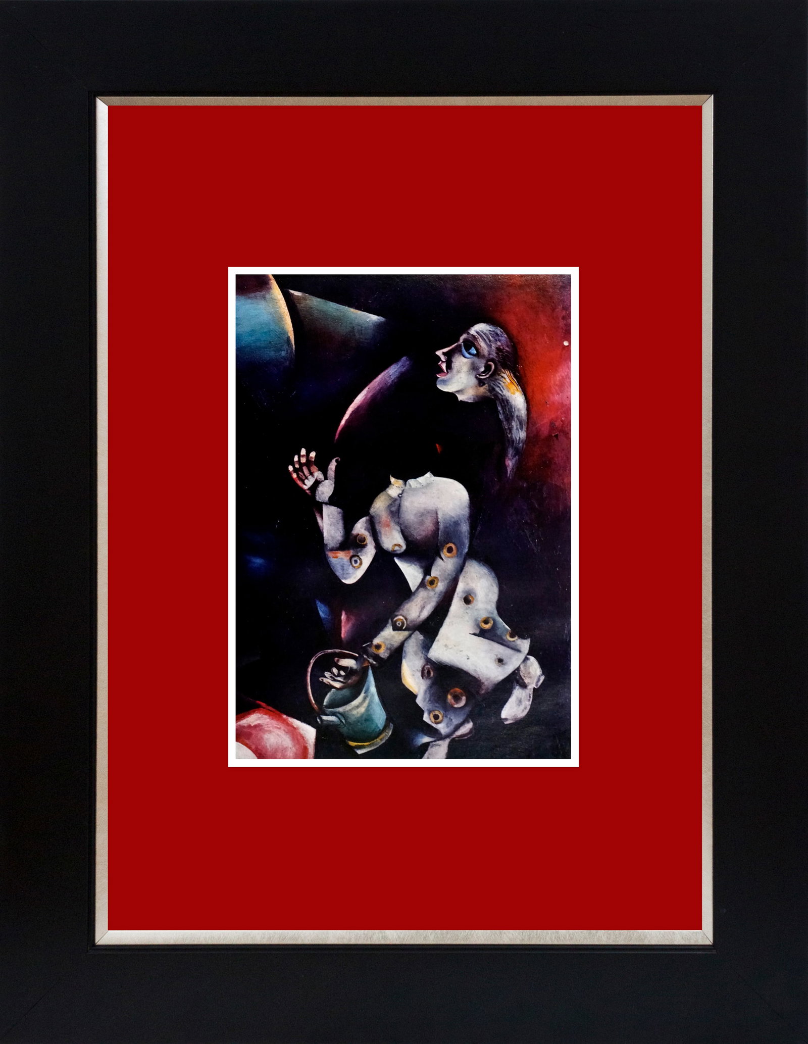 Marc Chagall (Russian-French 1887-1985) Marc Chagall color plate lithograph after Chagall (1 of 1)