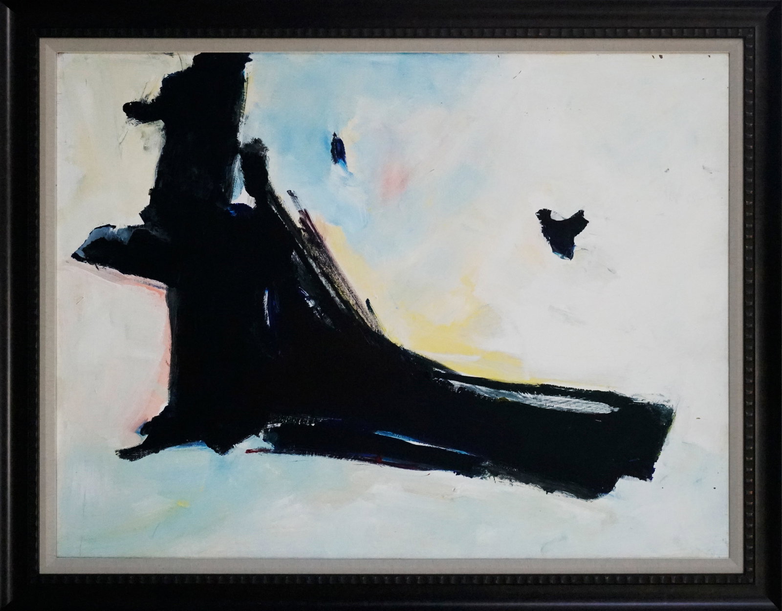 Michael Schofield (American 1947) Original painting abstract on board Abstract: Homage to Franz Kline by Michael Schofield (American 1947) Original on board. Hand signed by the artist. Approx 36 x 48 inches. One-of-a-kind original. Includes certificate of authenticity. This work 