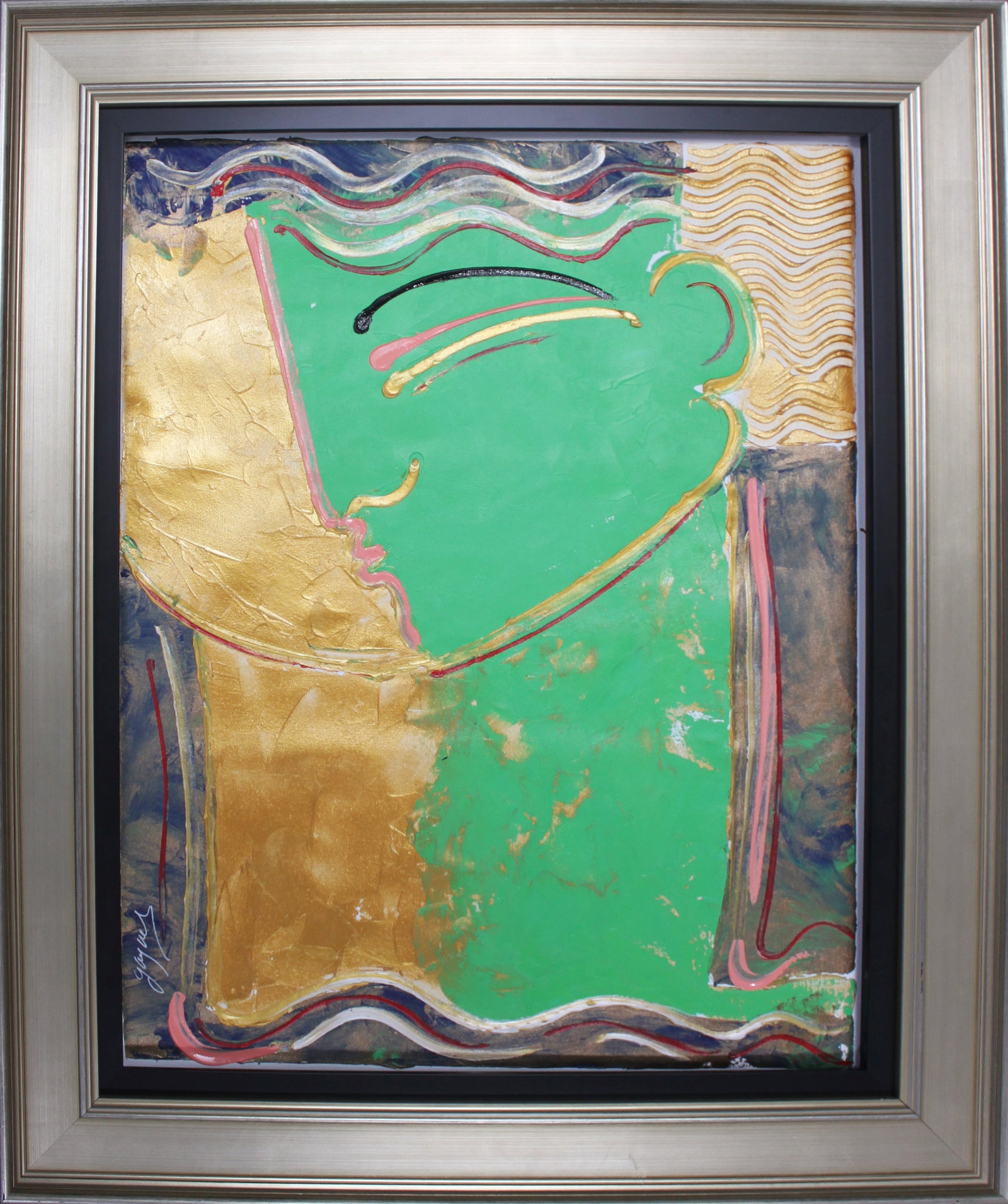 Gaylord Soli (American 1939) Original Painting on canvas: Gaylord Soli (American 1939) Original oil painting on canvas. One of a kind original. Hand signed by the artist. Approx 24 x 30 inches image size. Includes Certificate of Authenticity. Custom framed. 