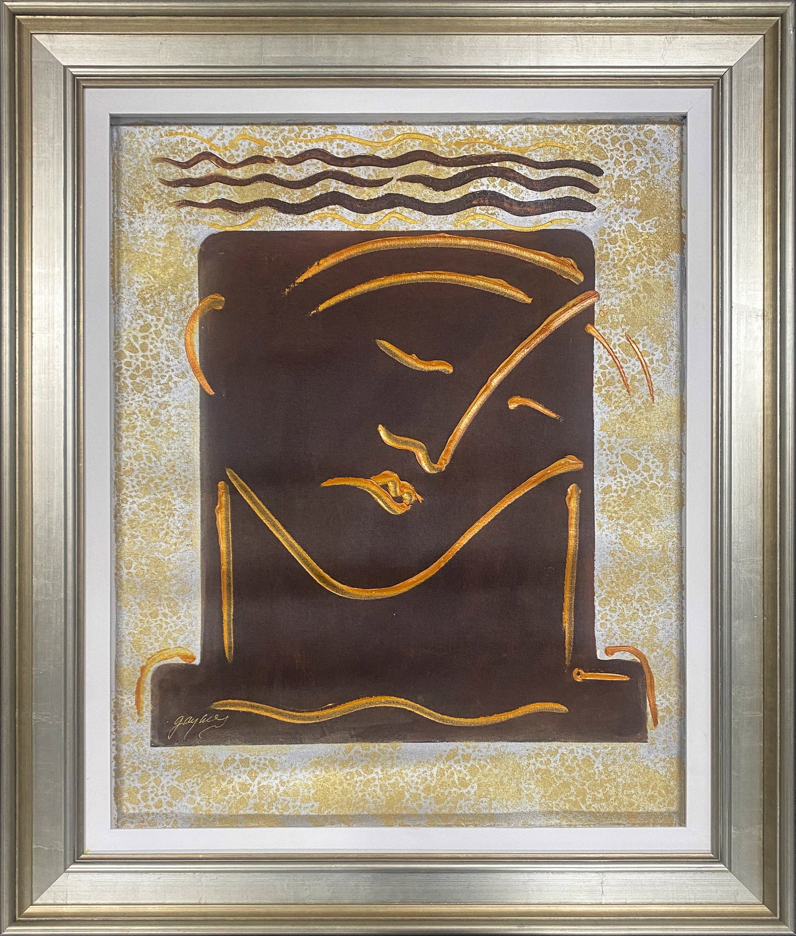 Gaylord Soli (American 1939) Original Painting on canvas: Gaylord Soli (American 1939) Original oil painting on canvas One of a kind original. Hand signed by the artist. 24 x 30 inches approx image size Includes certificate of authenticity. Custom framed Thi