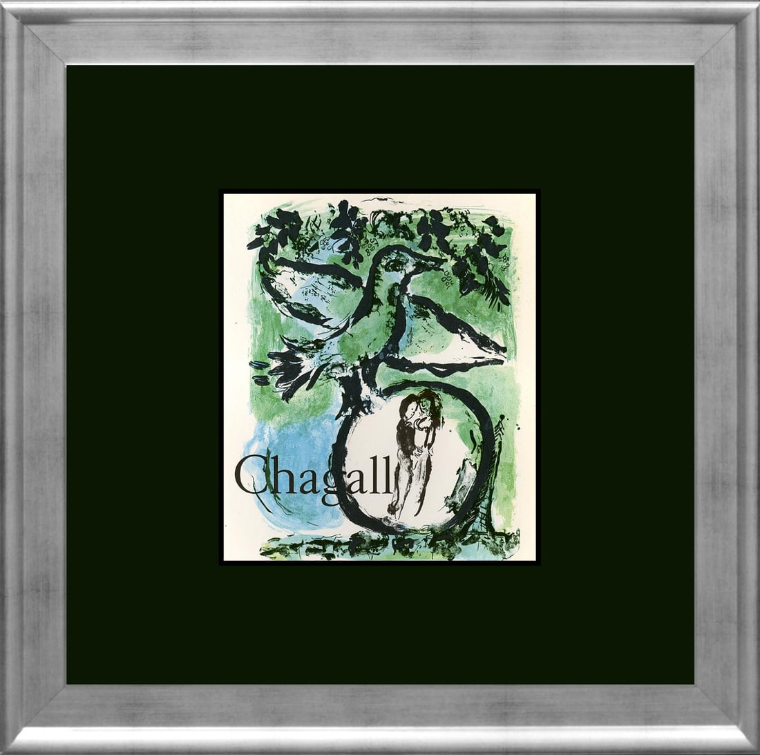 Marc Chagall (Russian-French 1887-1985) Marc Chagall Lithograph from 1971: Marc Chagall (Russian-French 1887-1985) Marc Chagall Mourlot Press lithograph from 1971. Custom framed. Approx 20x24 inches. Includes certificate of authenticity. Art Artwork Artist.