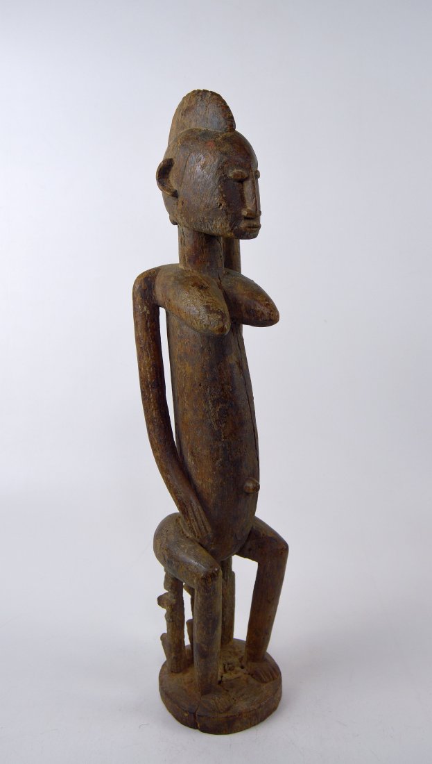 Dogon Female Ancestor sculpture hand raised in Prayer (1 of 9)