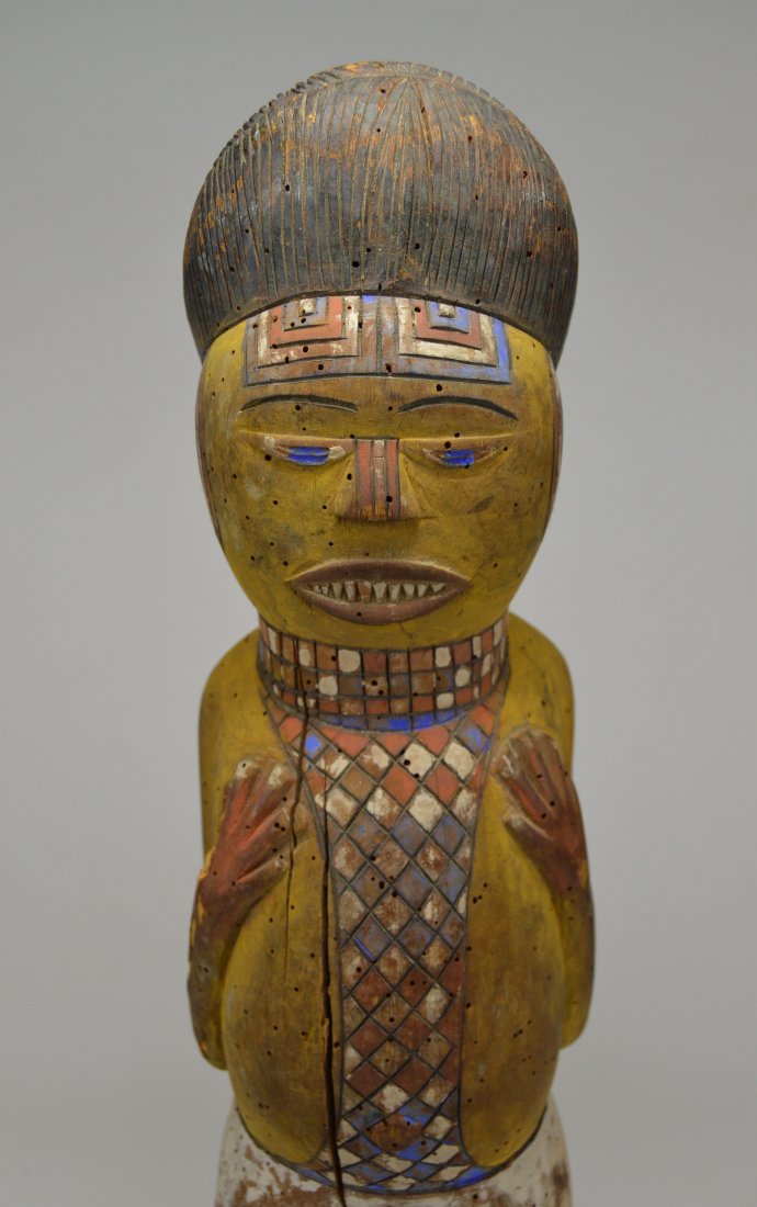 Handsome Old Kuyu Male Ancestor sculpture, African Art (1 of 9)