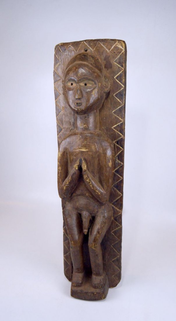 Vintage Pende Male Ancestor Panel, African Art (1 of 5)