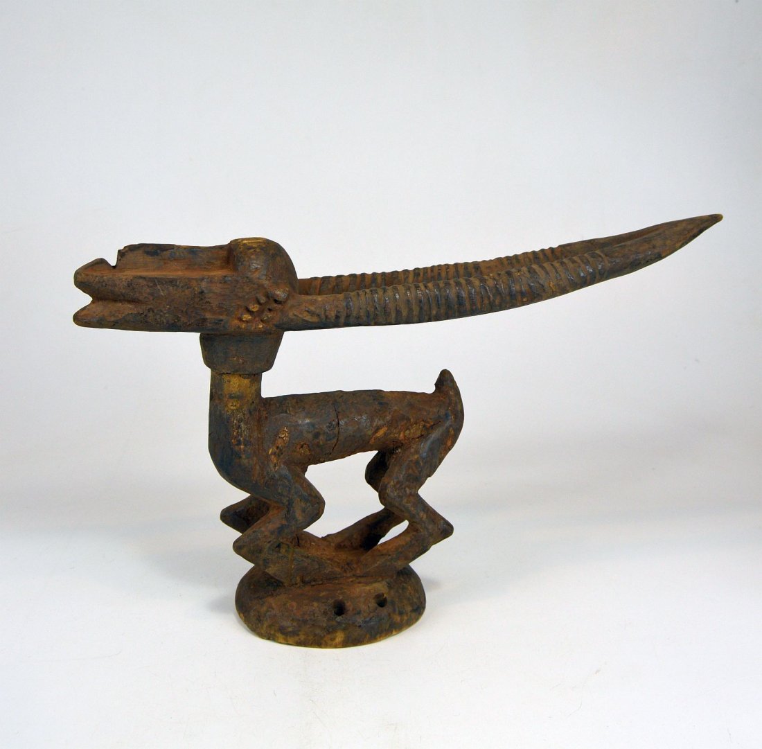 Bamana Chiwara Antelope headdress, African Art (1 of 7)