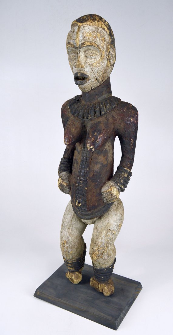Large Old Idoma Anjenu Ancestor sculpture, African Art (1 of 10)