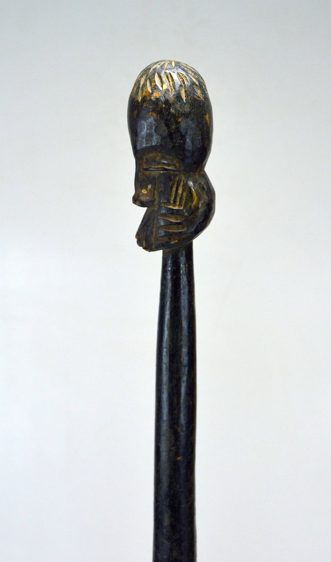Old West African walking stick, Possibly Fang peoples (1 of 5)