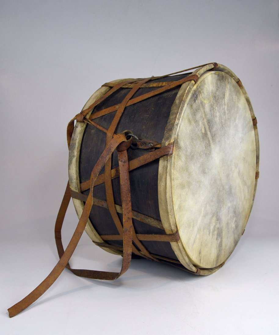 Antique Barrel Drum, Folk Art Music, Possibly American (1 of 3)