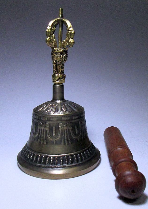 Sacred Tibetan Singing Bell, Buddhist Meditation Bell (1 of 3)