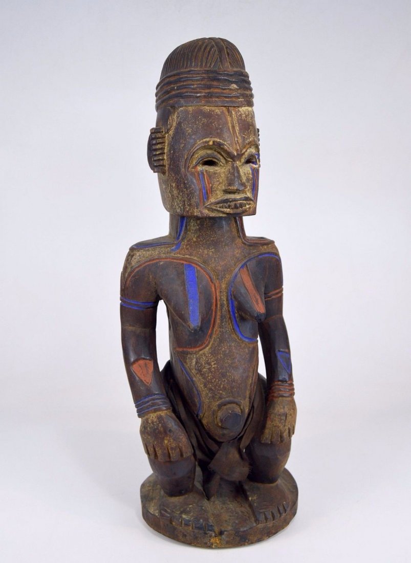 Large Vintage Urhubo Sculpture African Art (1 of 9)